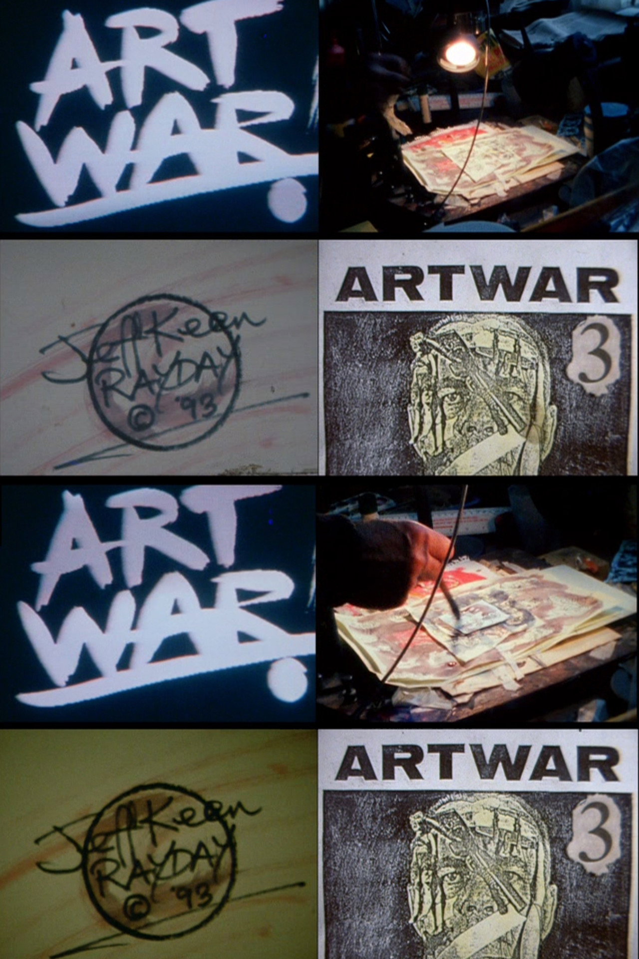 Artwar Fallout + Artwar 3 filmaffisch