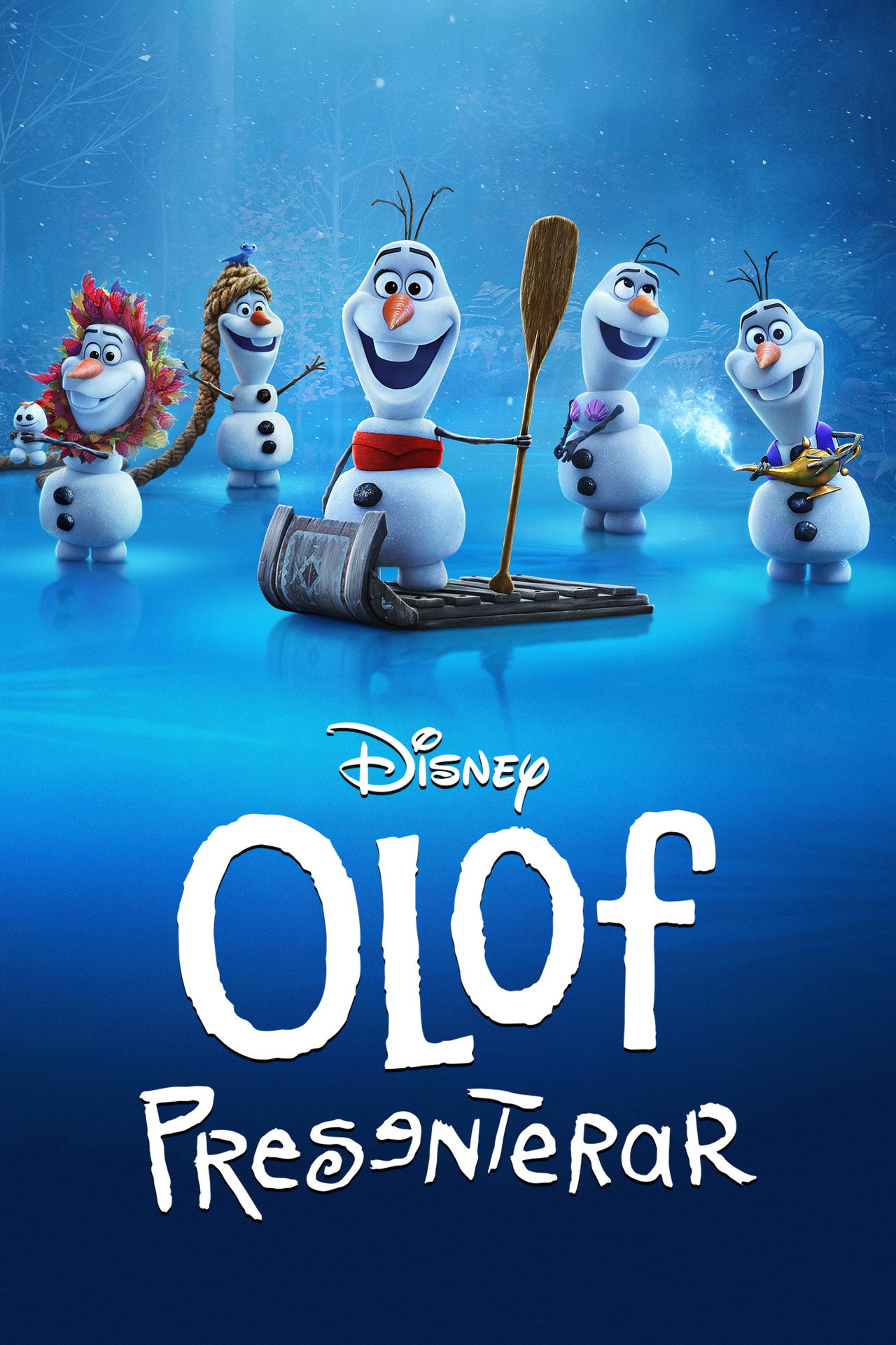 Olof presenterar affisch
