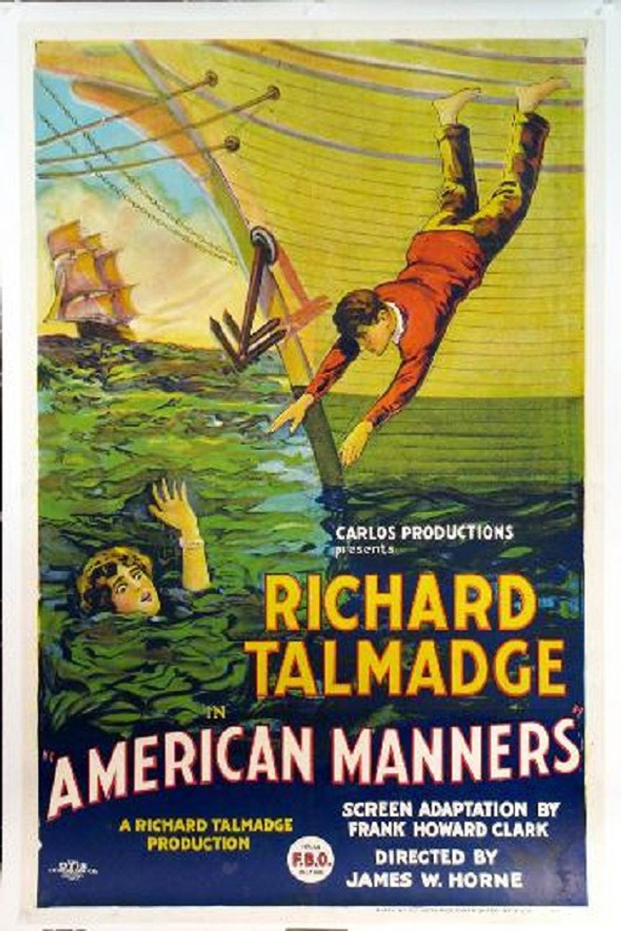American Manners Backdrop