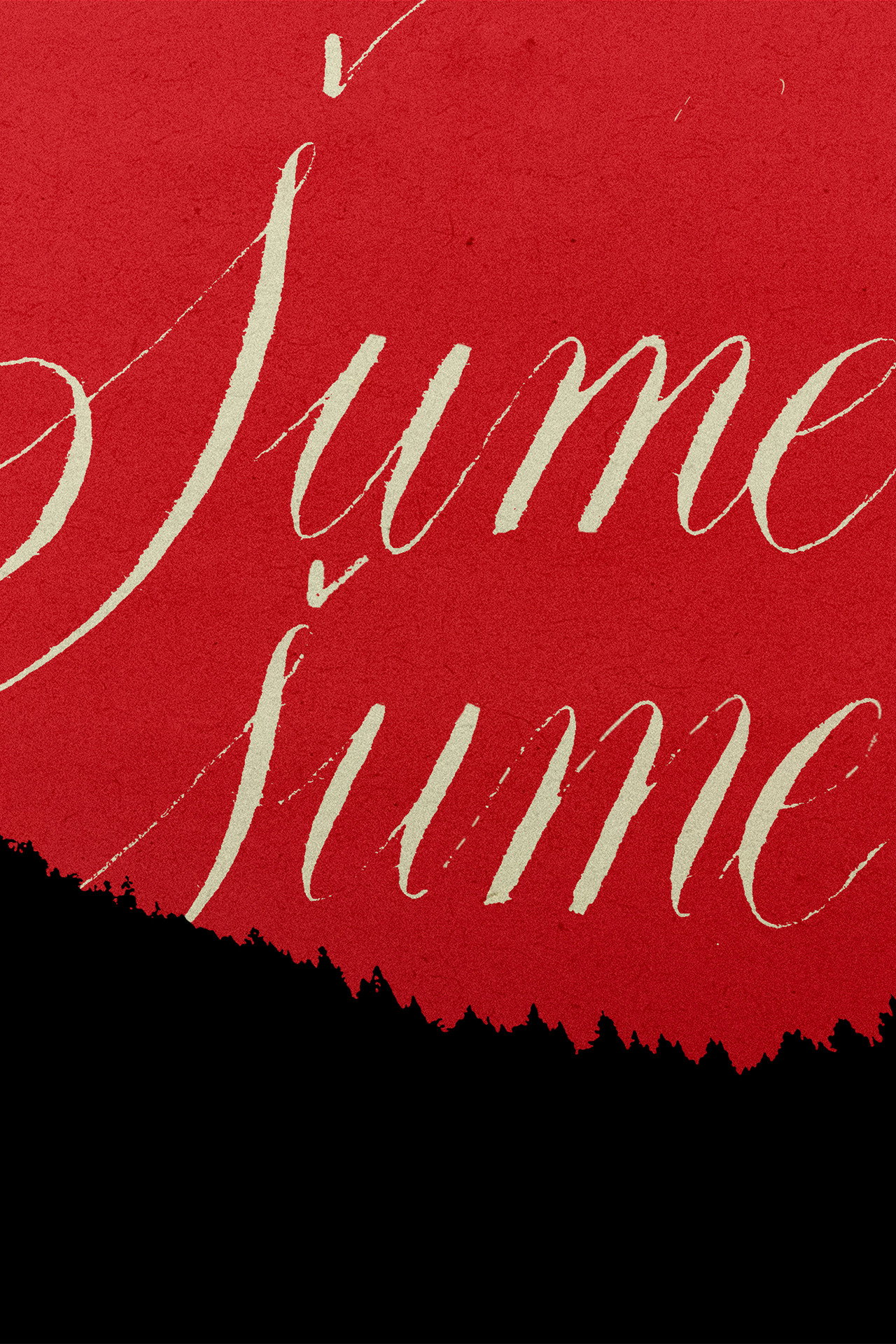 Šume šume filmaffisch