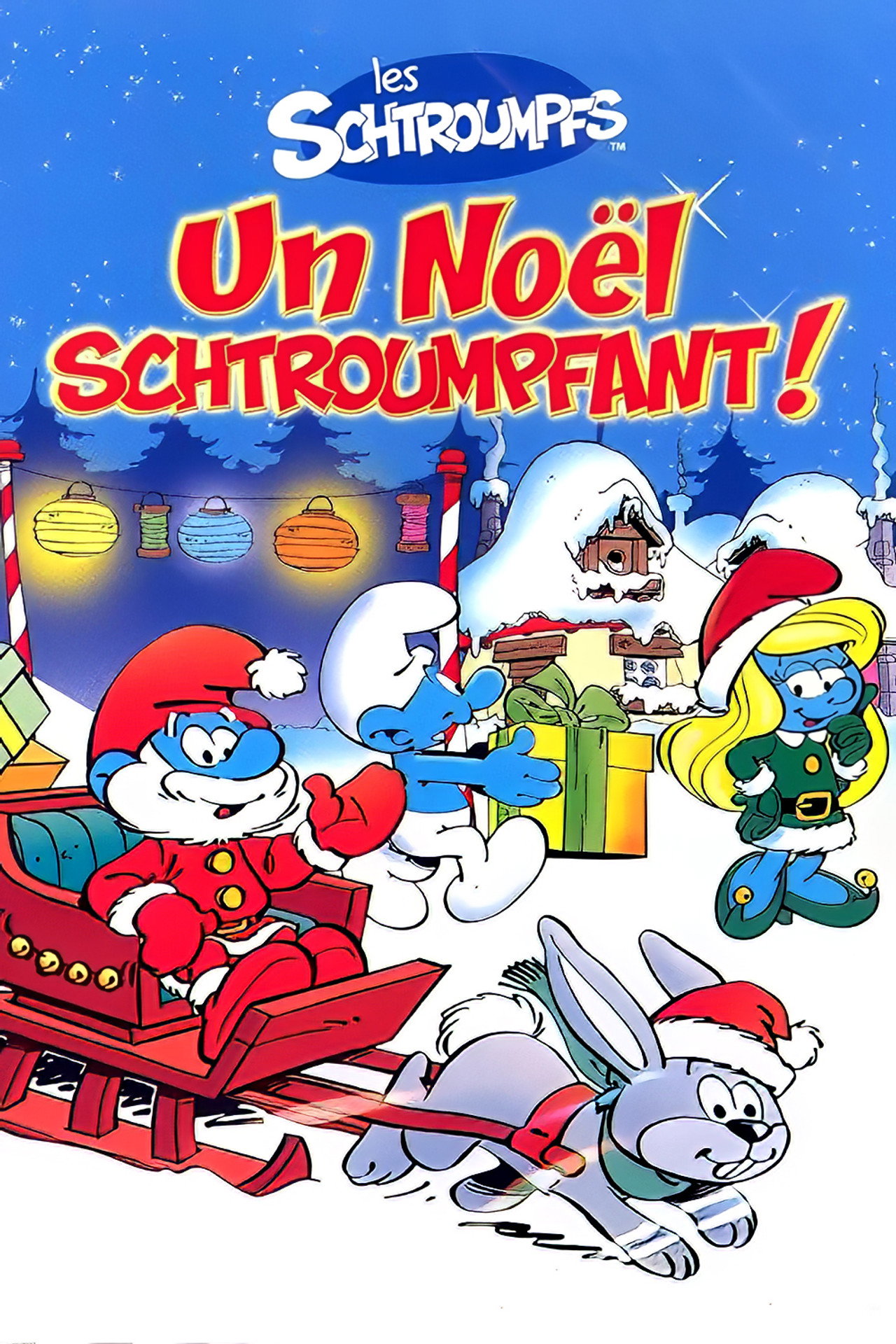 Les Schtroumpfs : Un noël schtroumpfant filmaffisch