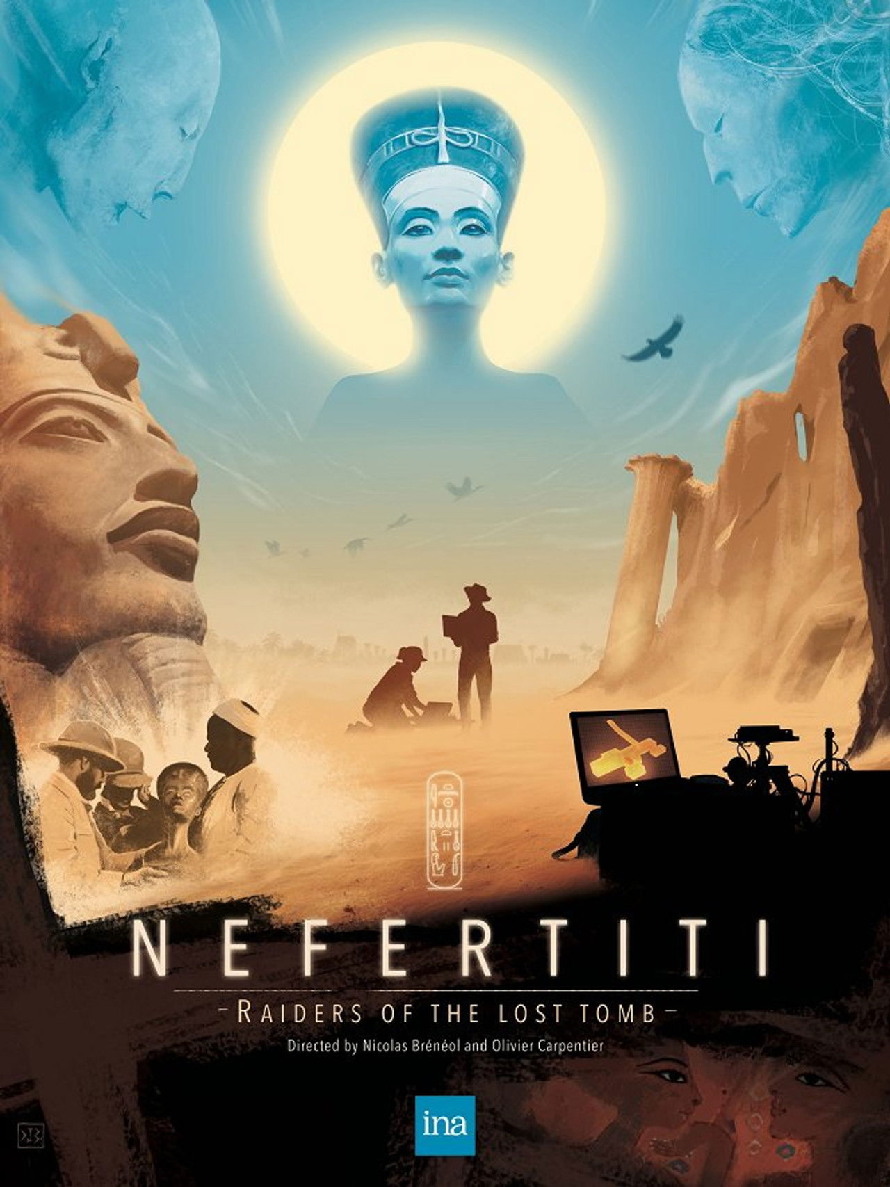 Nefertiti a la recherche du tombeau perdu Backdrop