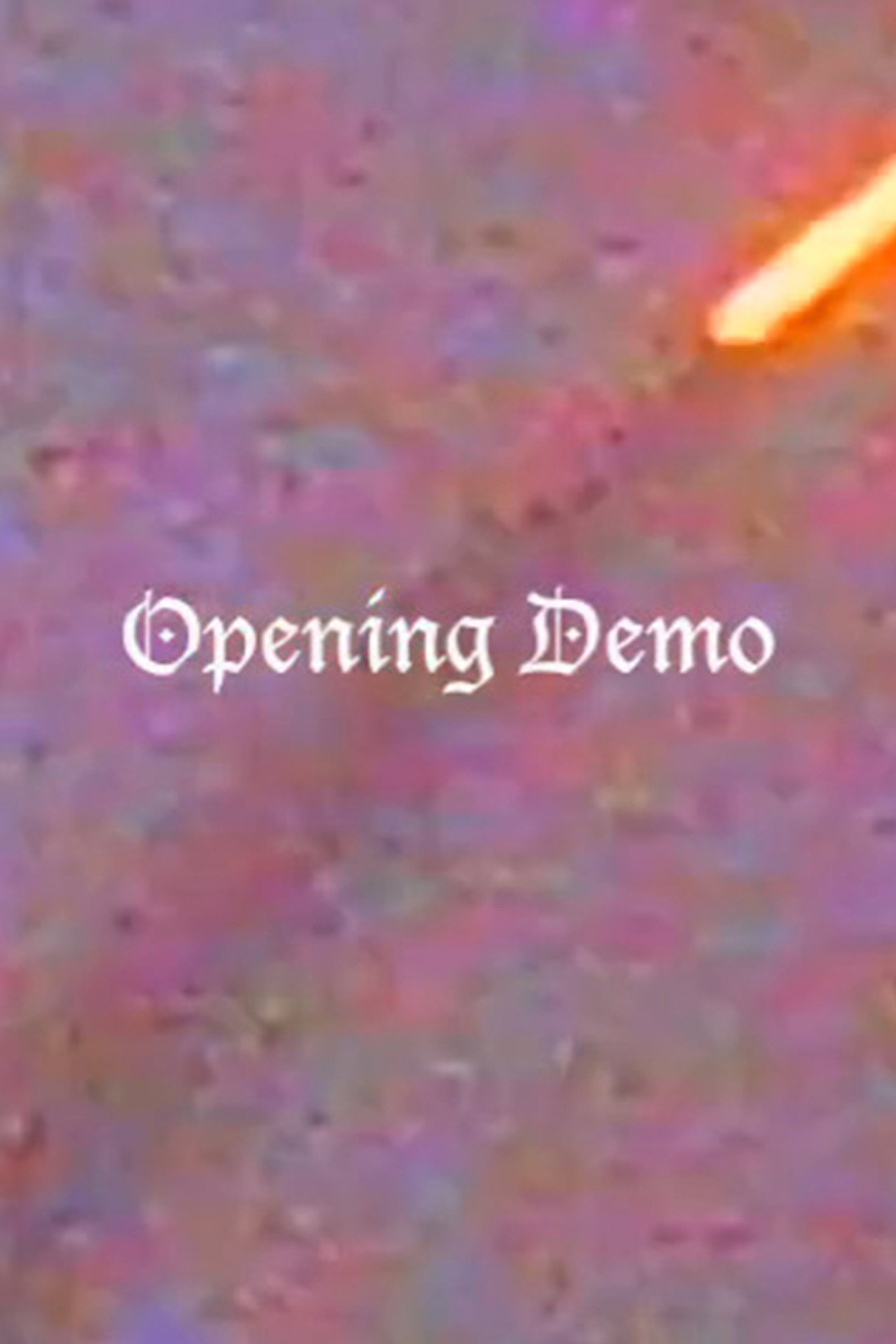 Opening Demo filmaffisch