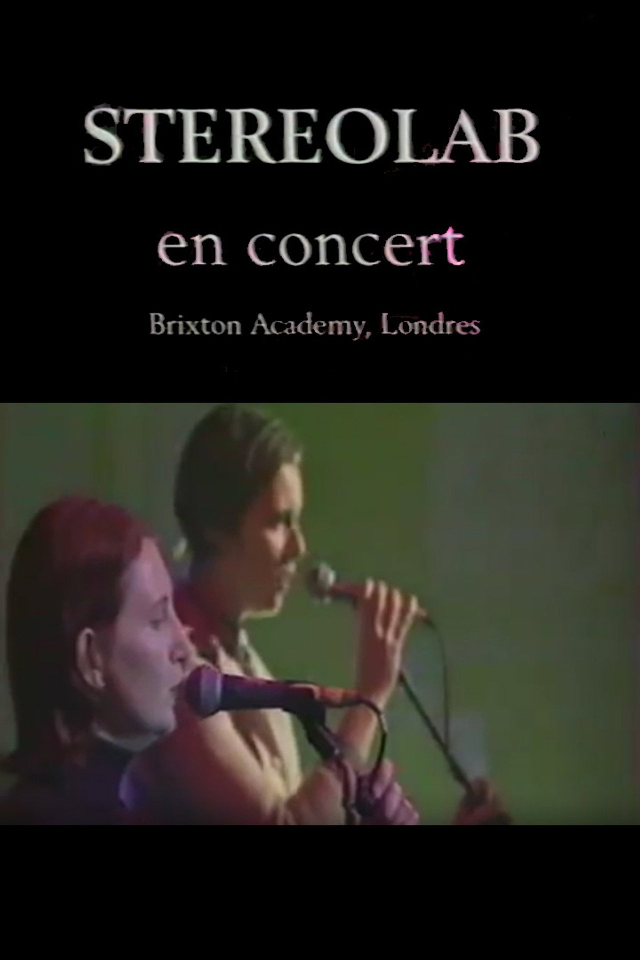 Stereolab en Concert Brixton Academy Londres filmaffisch