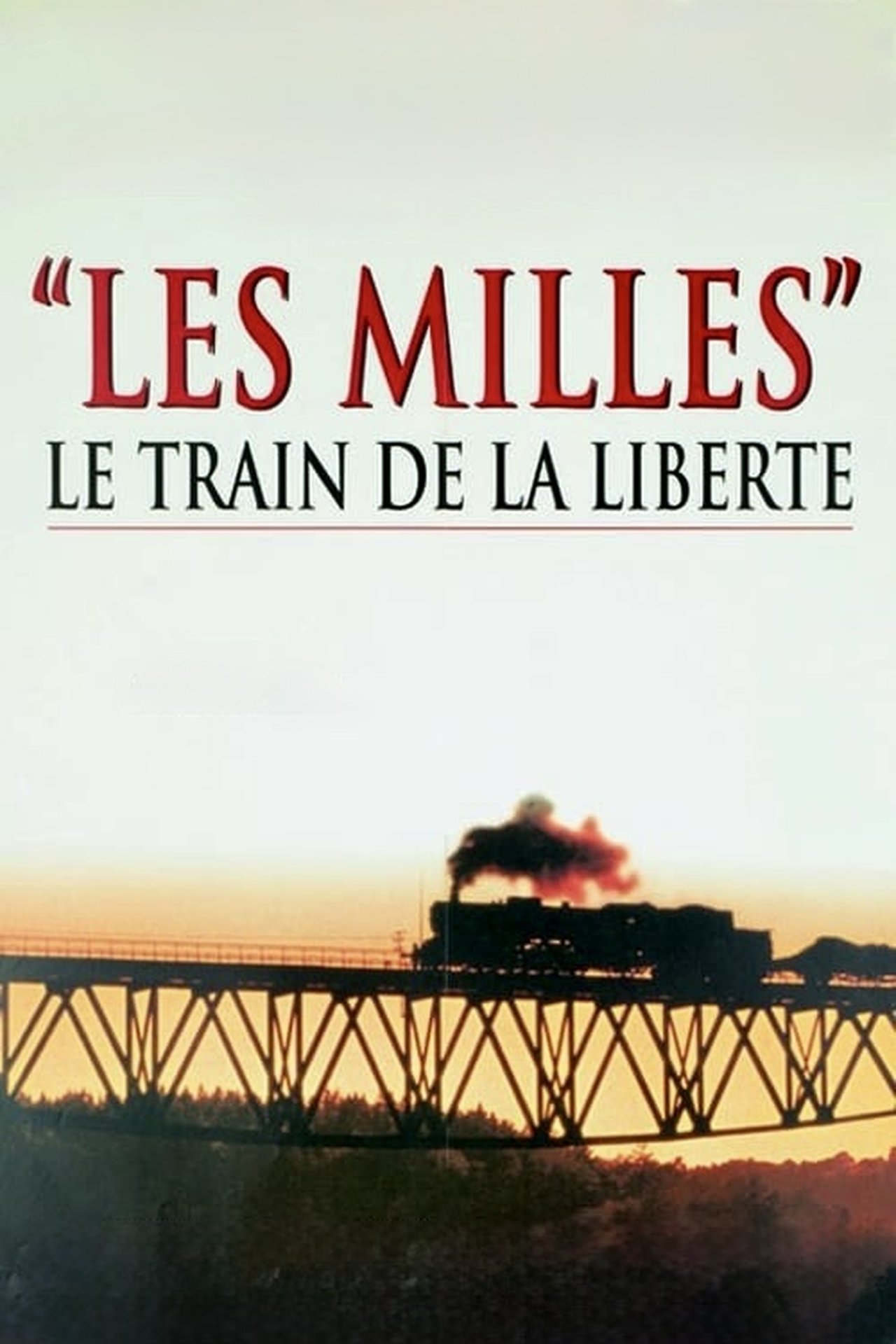 Les Milles, le train de la liberté poster