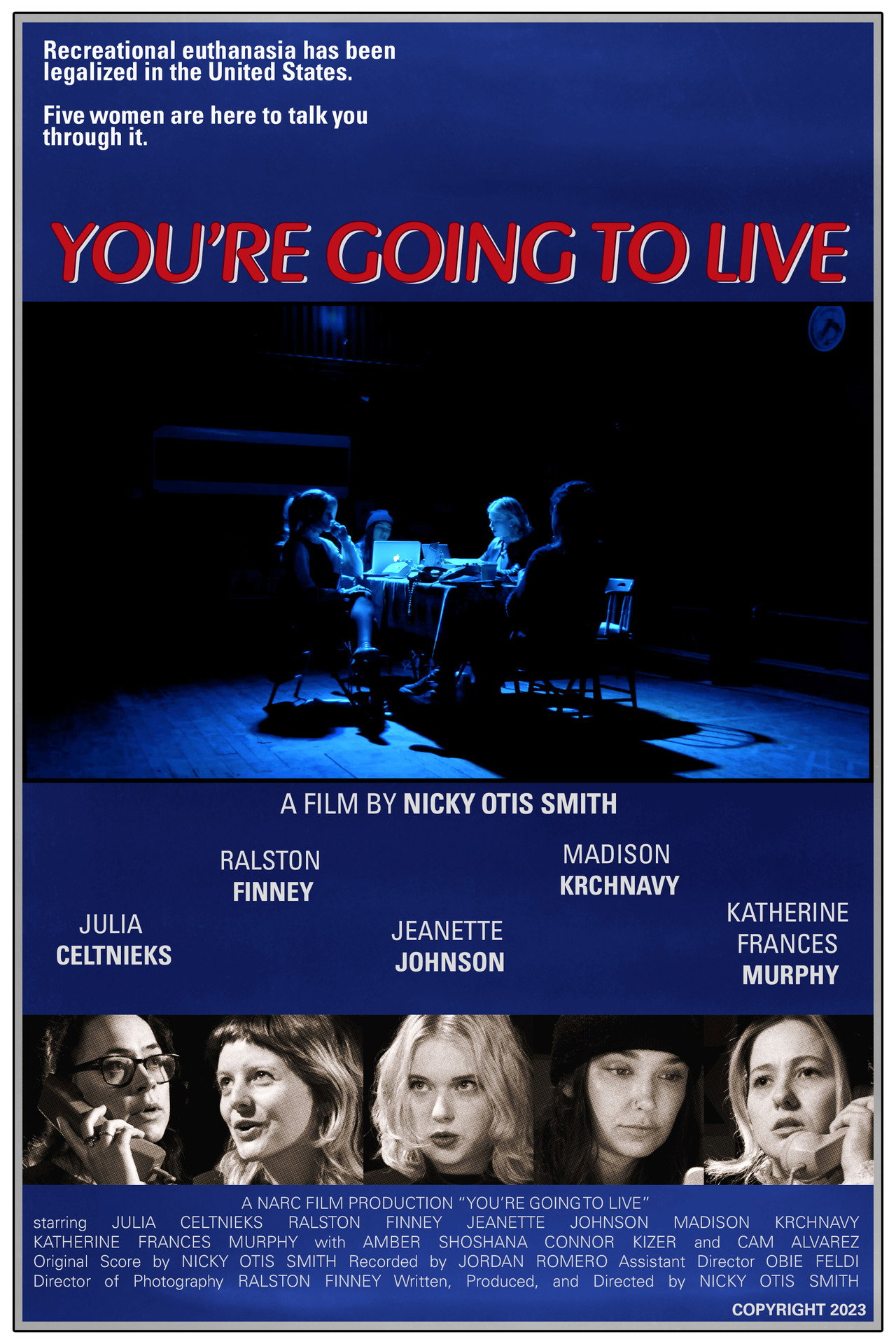 You're Going to Live Backdrop