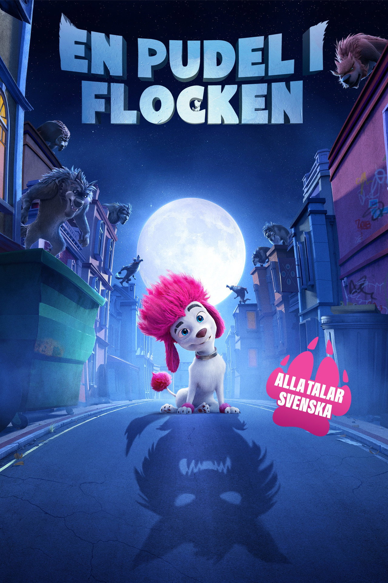 En pudel i flocken filmaffisch