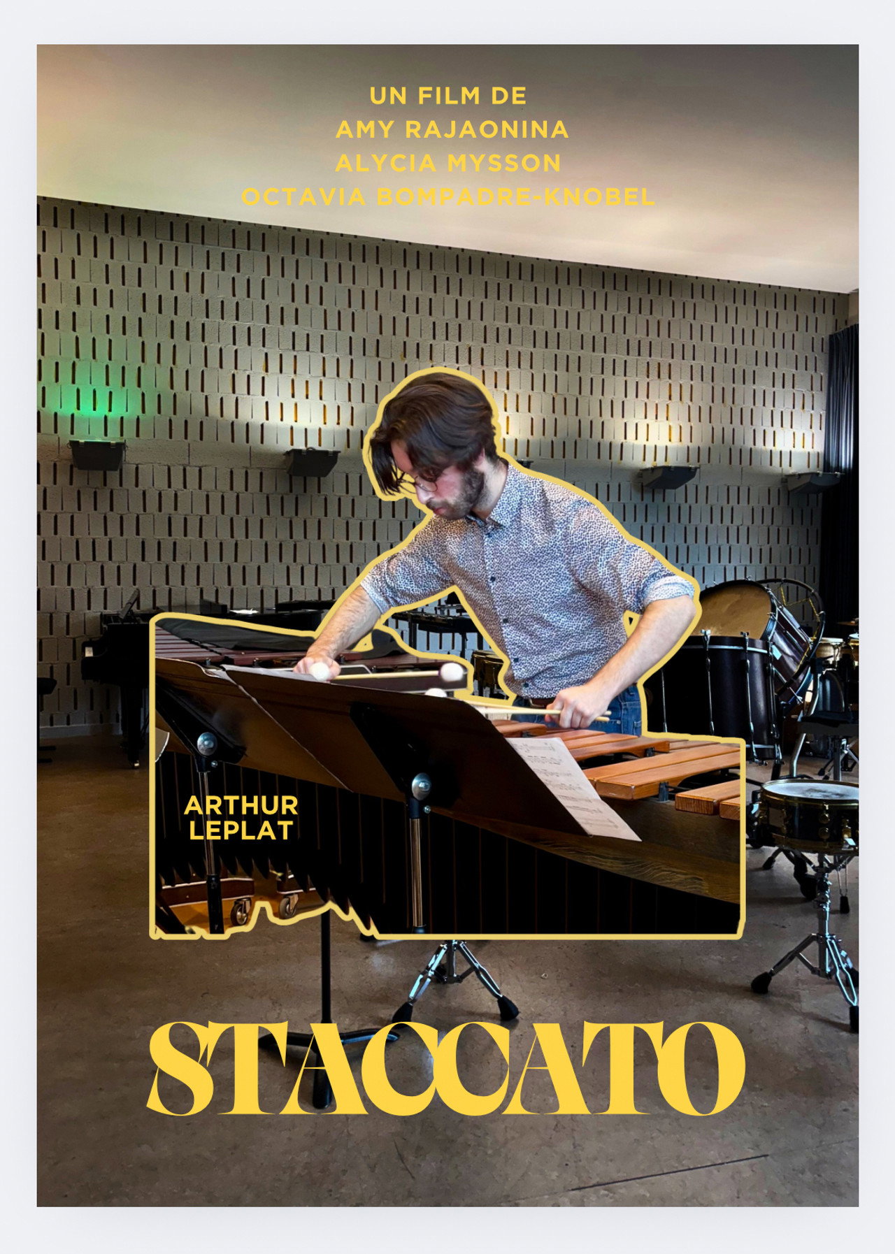 Staccato filmaffisch