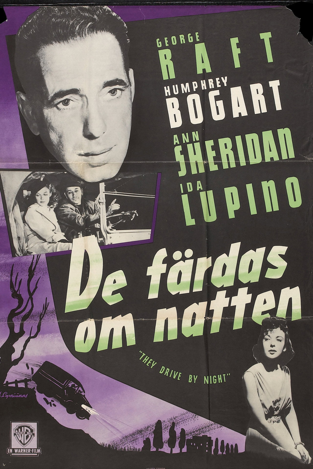 De färdas om natten filmaffisch