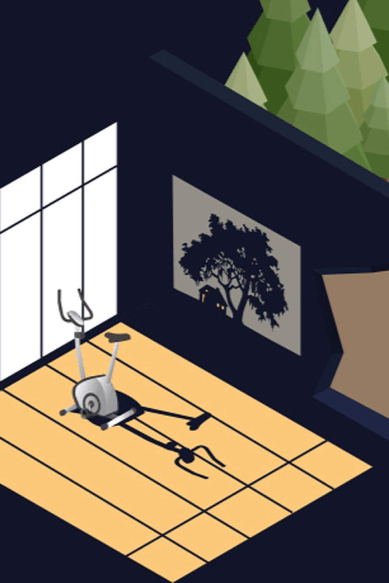 Stationary Bike poster