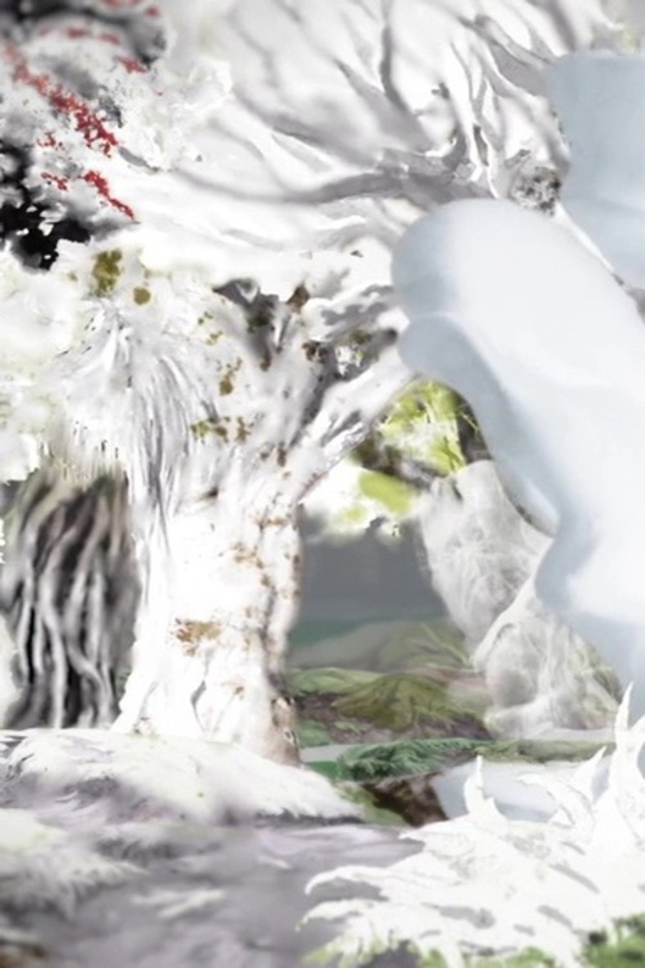 White filmaffisch