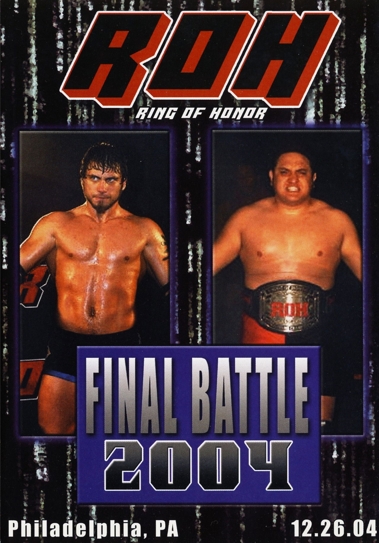 ROH Final Battle 2004 Backdrop