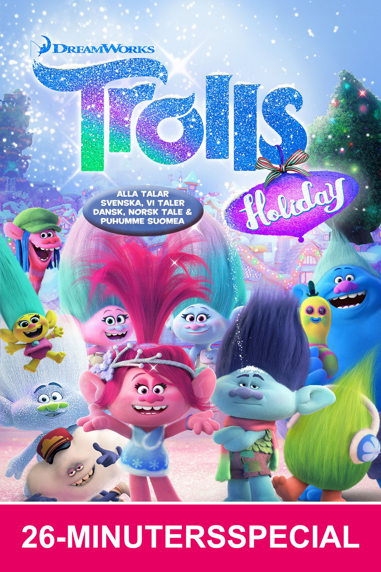 Trolls: Jakten på helgdagen filmaffisch