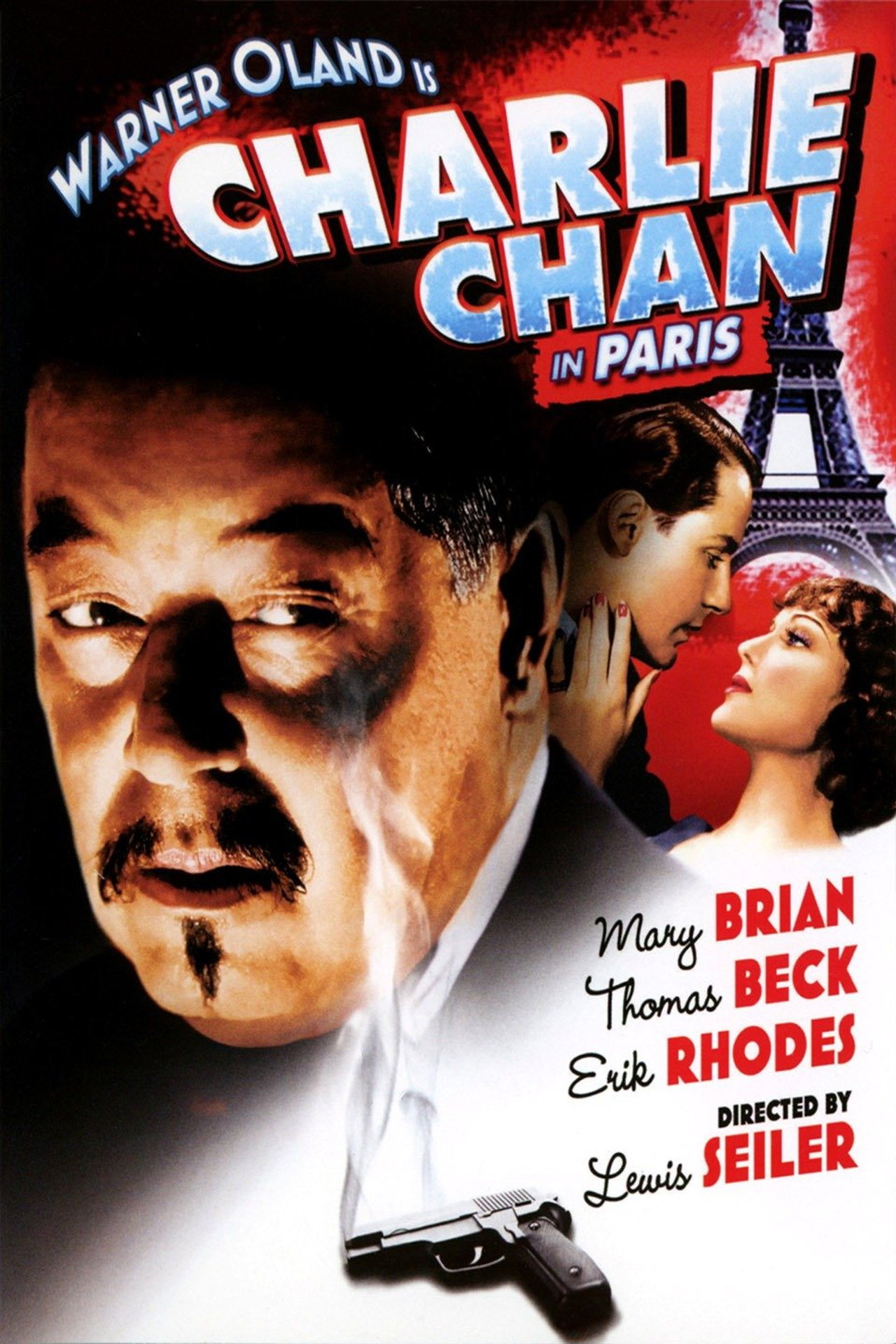 Charlie Chan Párizsban – plakát 6