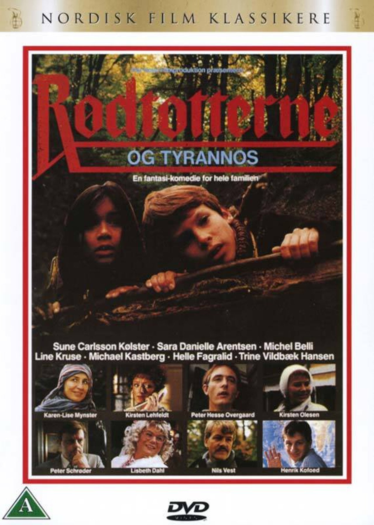 Rødtotterne og Tyrannos filmaffisch