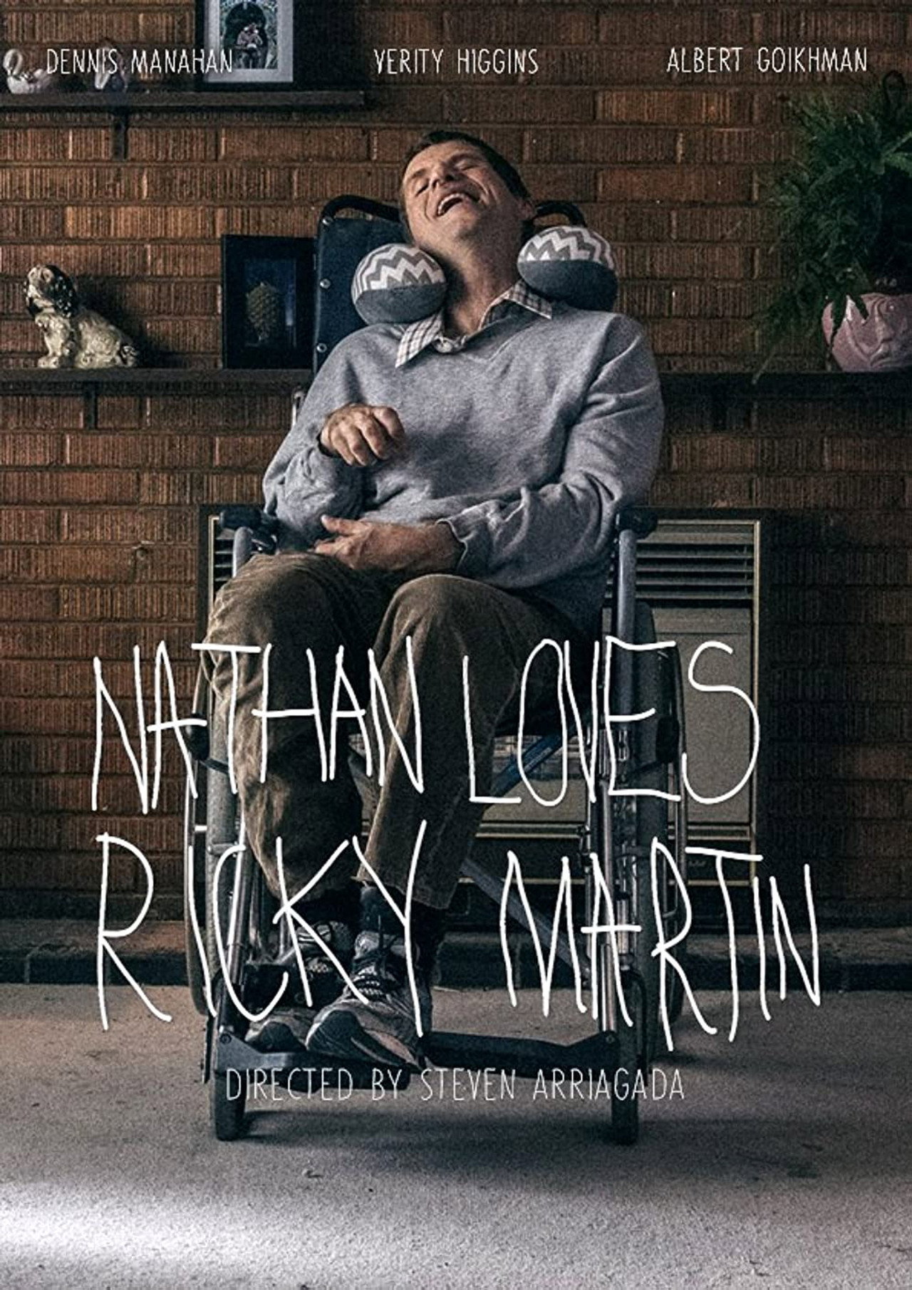 Nathan Loves Ricky Martin Backdrop