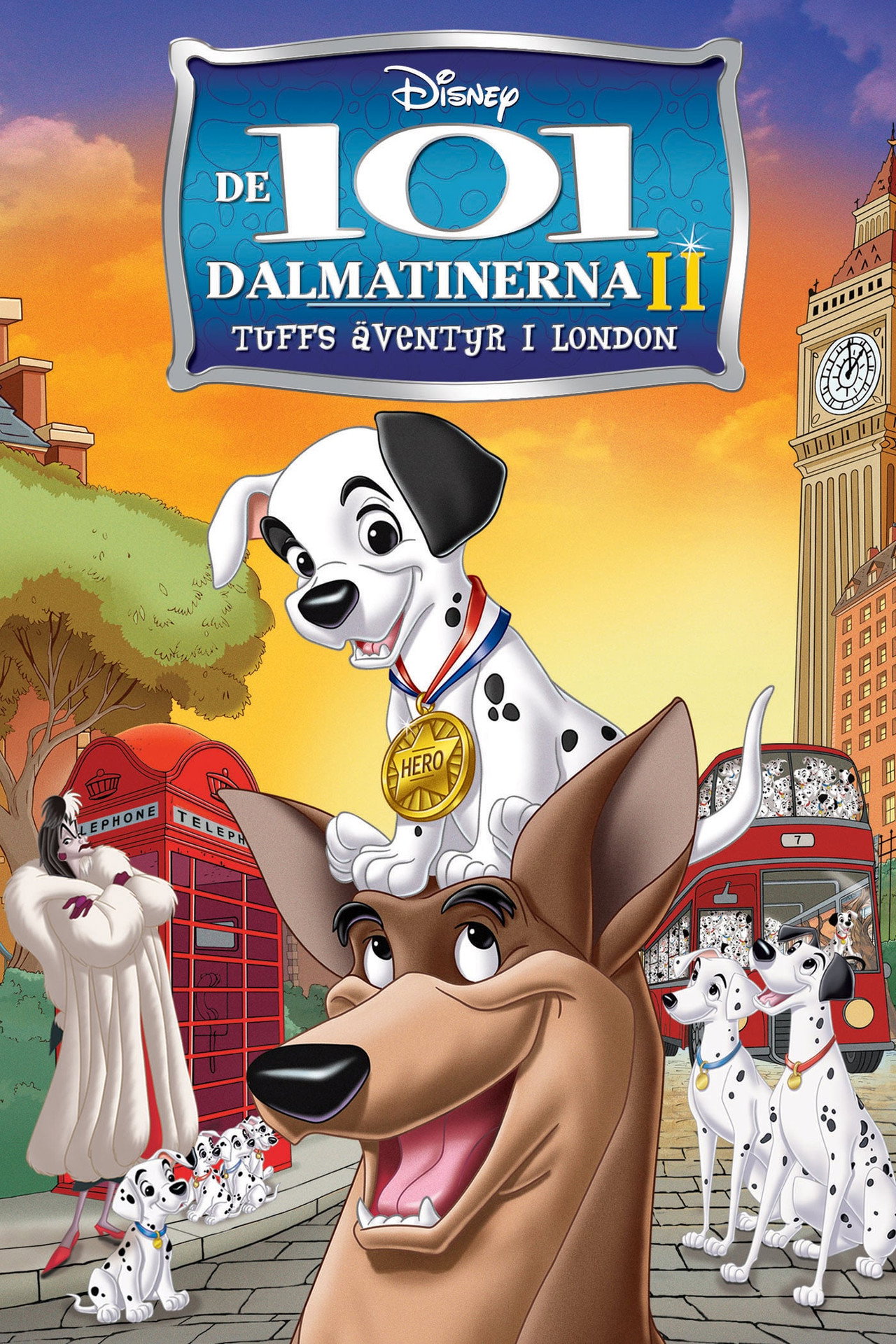 De 101 dalmatinerna II - Tuffs äventyr i London filmaffisch