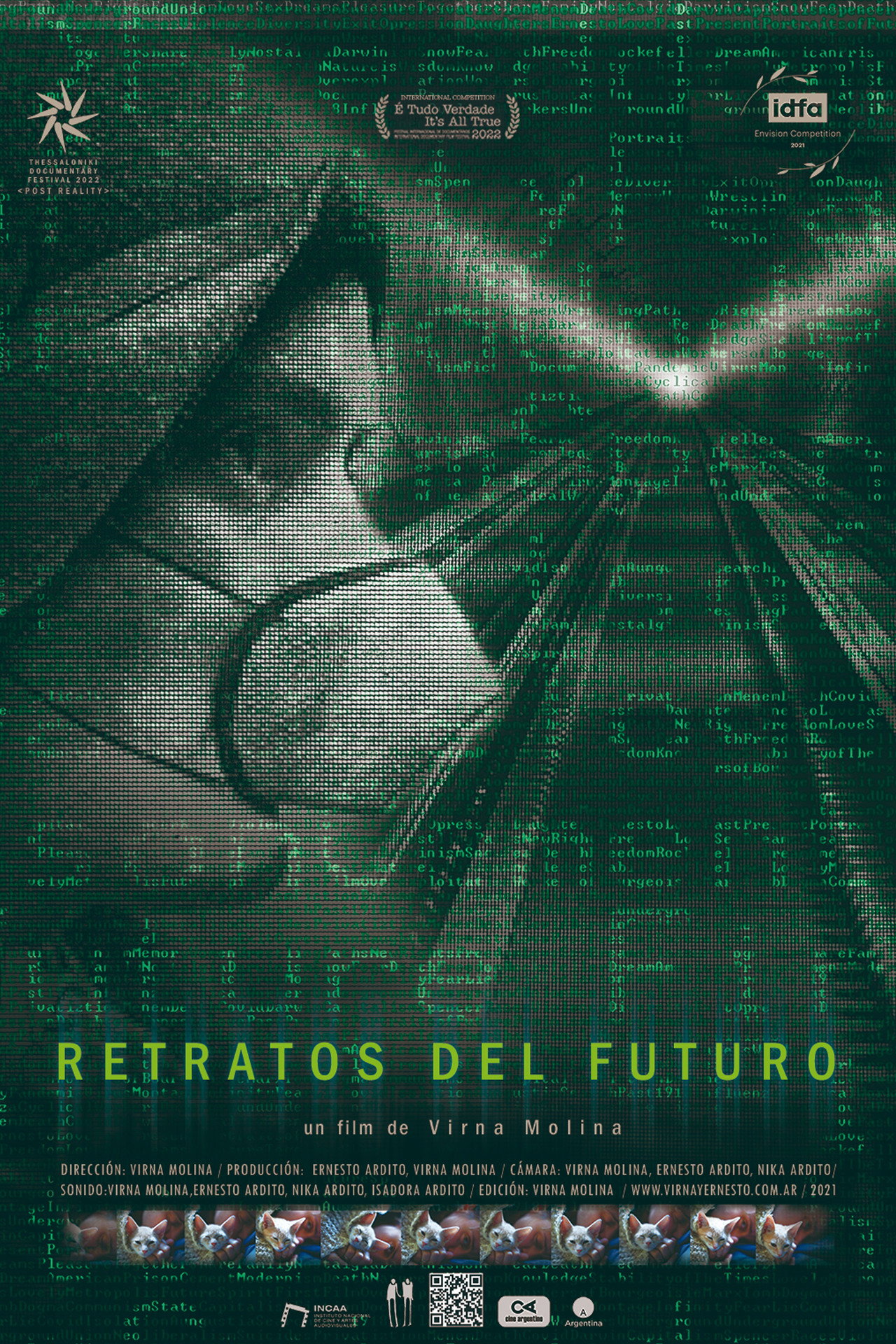 Retratos del futuro filmaffisch