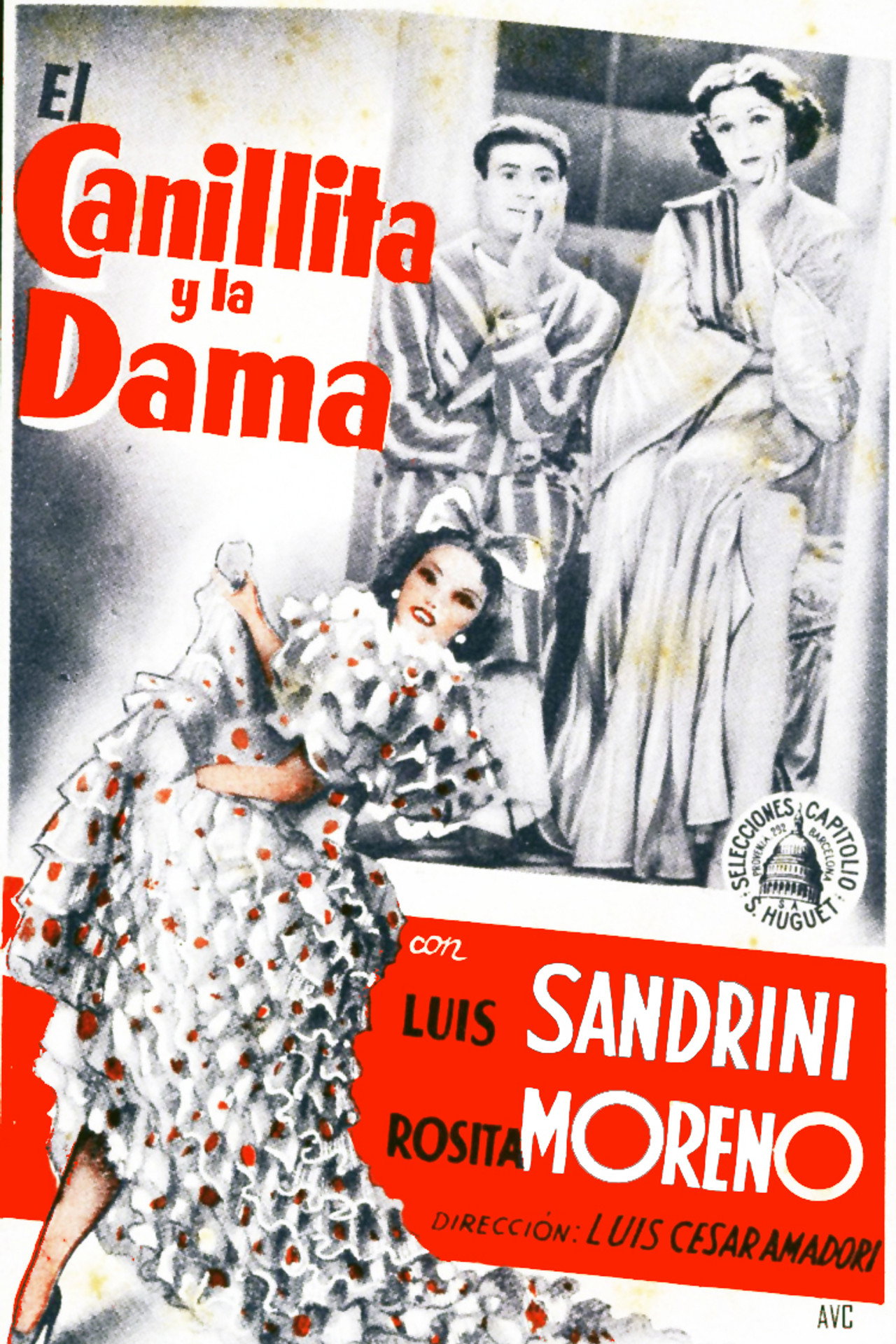 El canillita y la dama filmaffisch