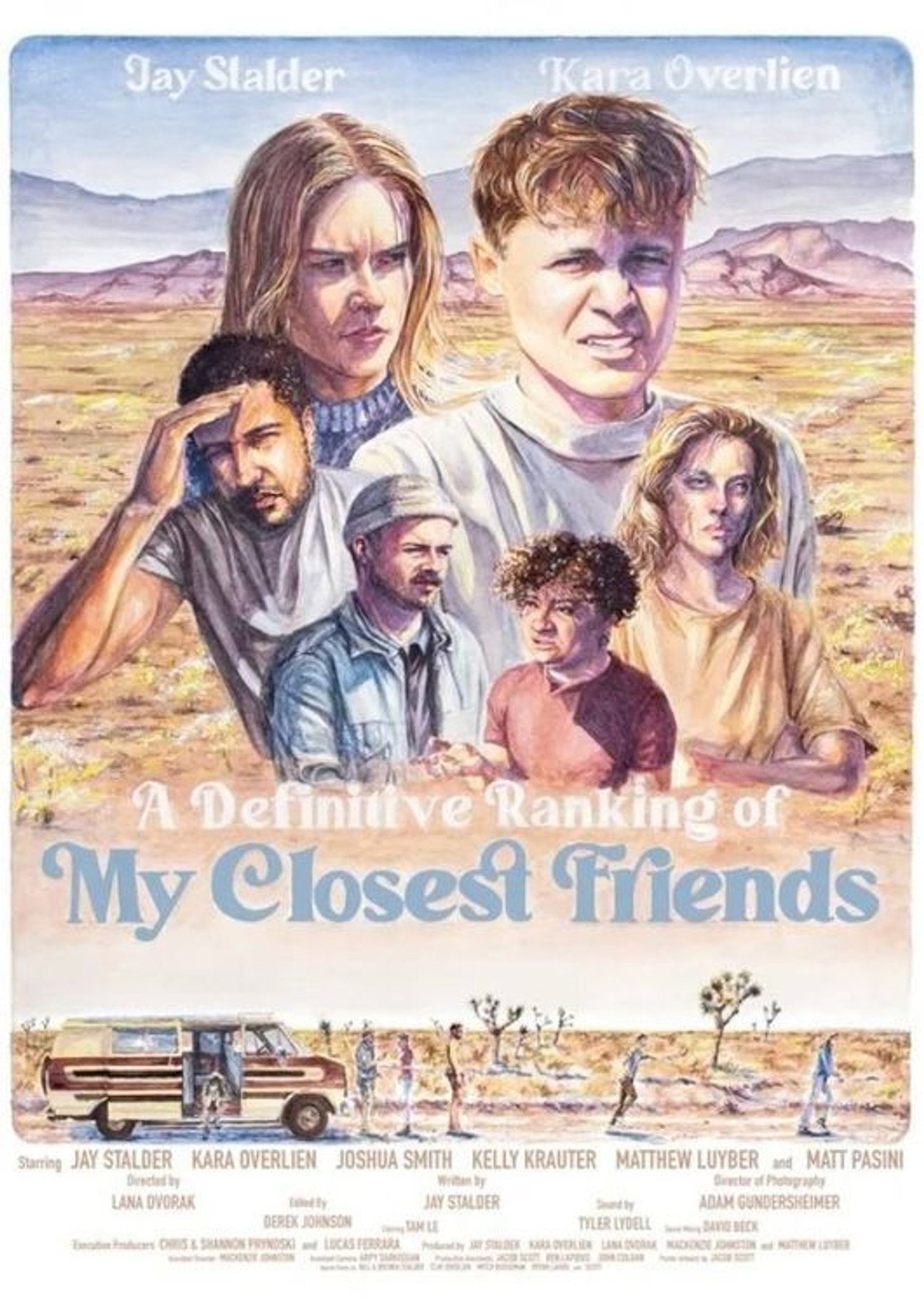 A Definitive Ranking of My Closest Friends filmaffisch