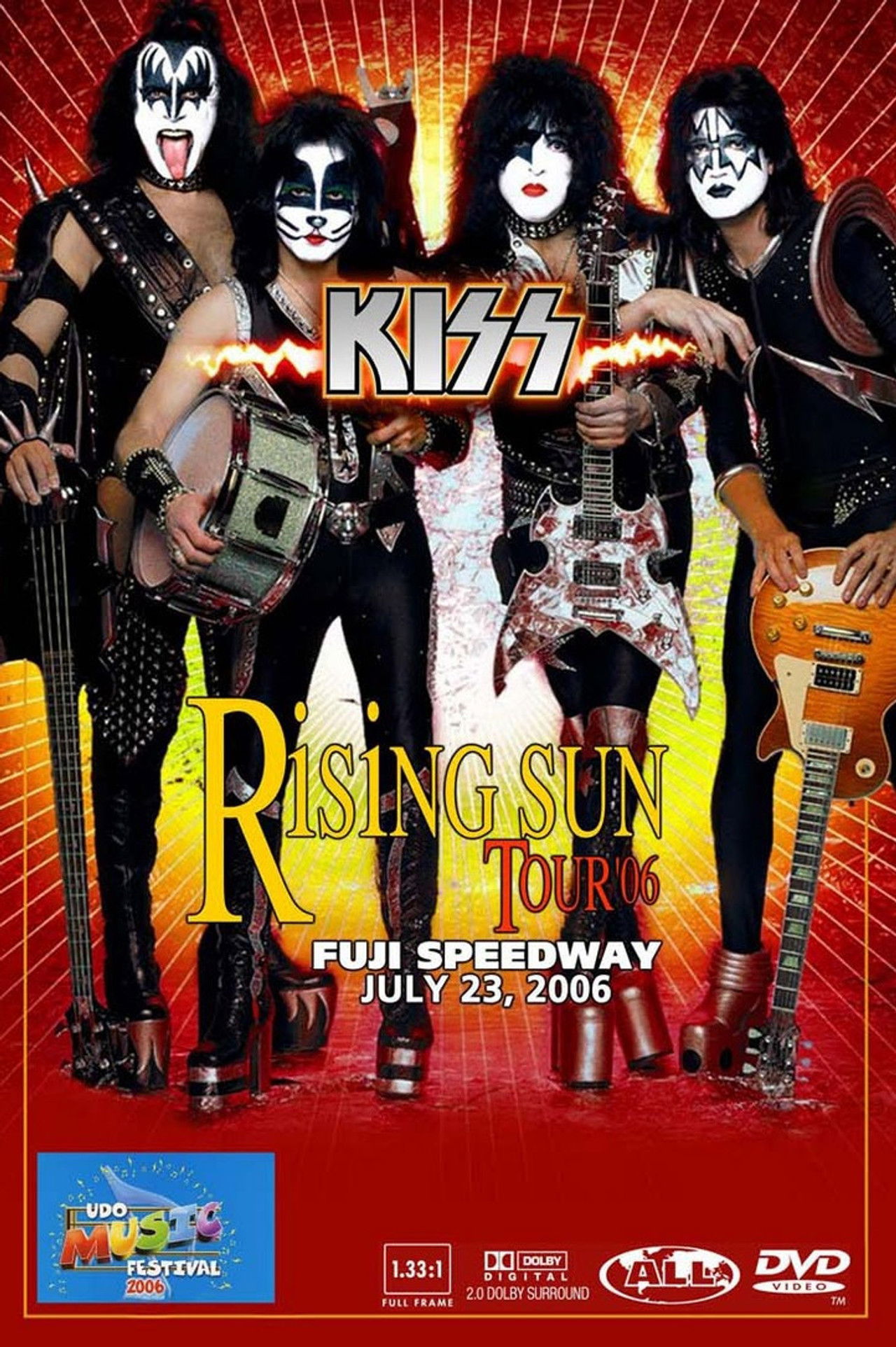 Kiss [2006] Rising Sun Backdrop
