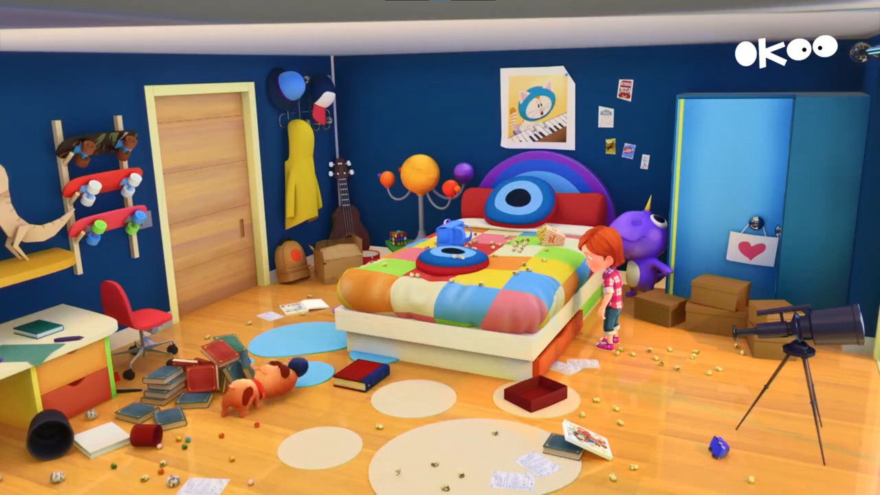 Paf, le chien — Bazar dans la chambre