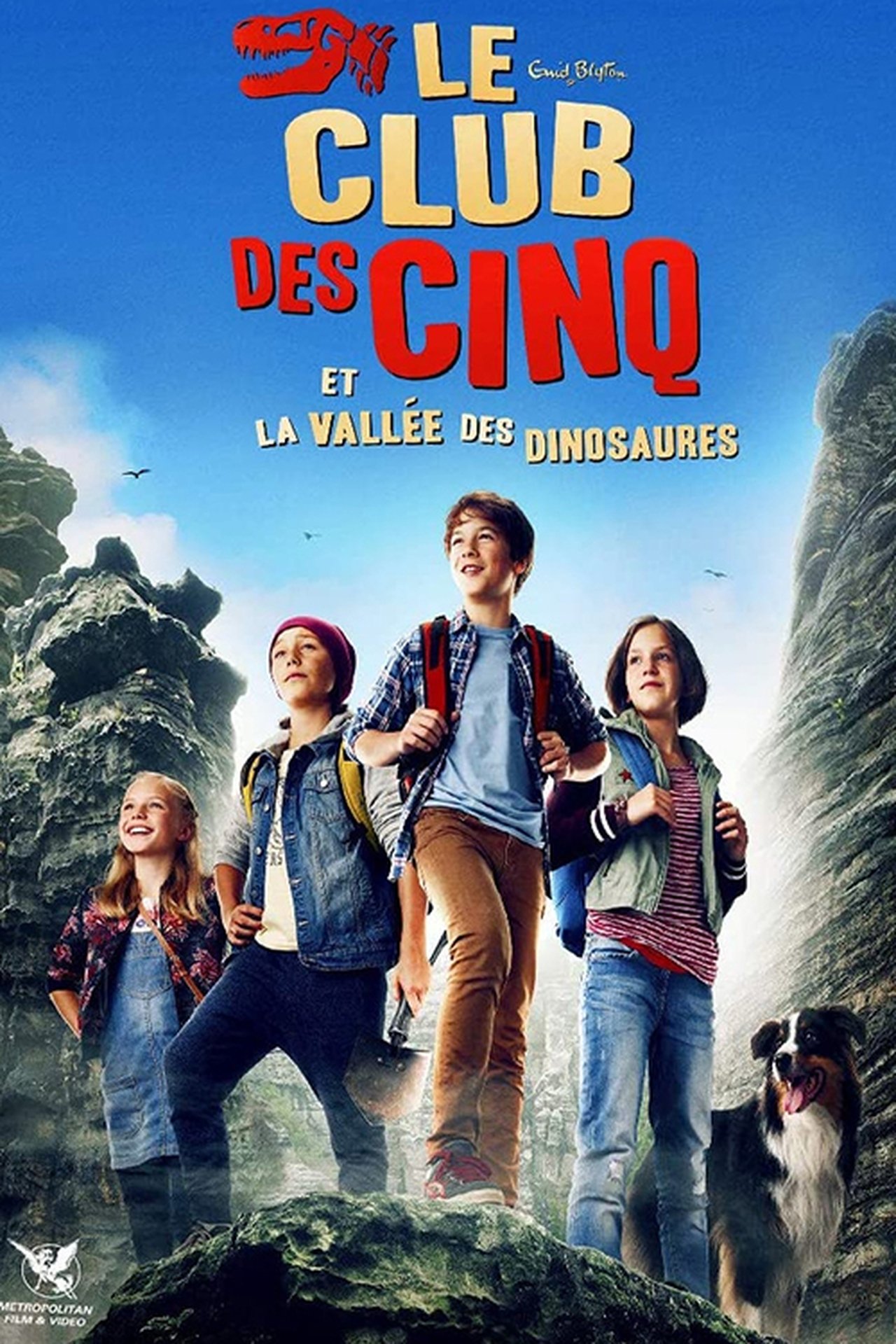 Le Club des Cinq et la vallée des dinosaures poster