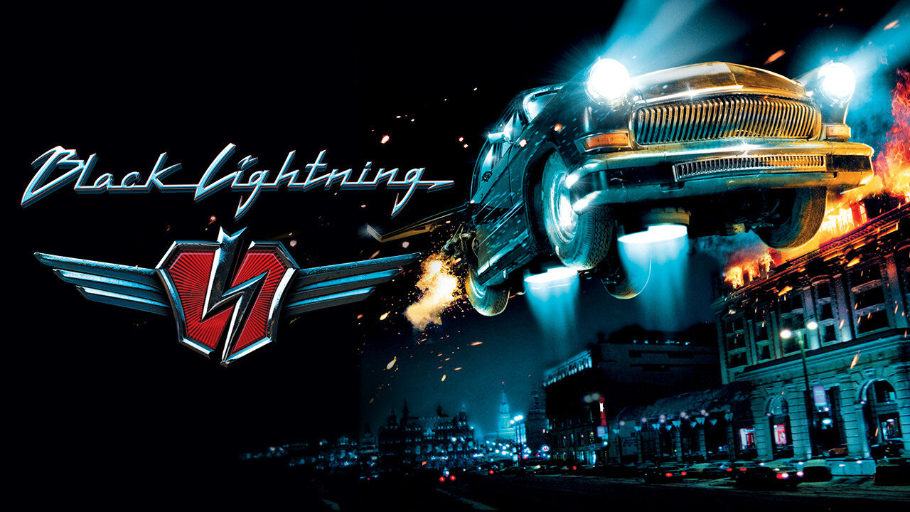 Black Lightning background