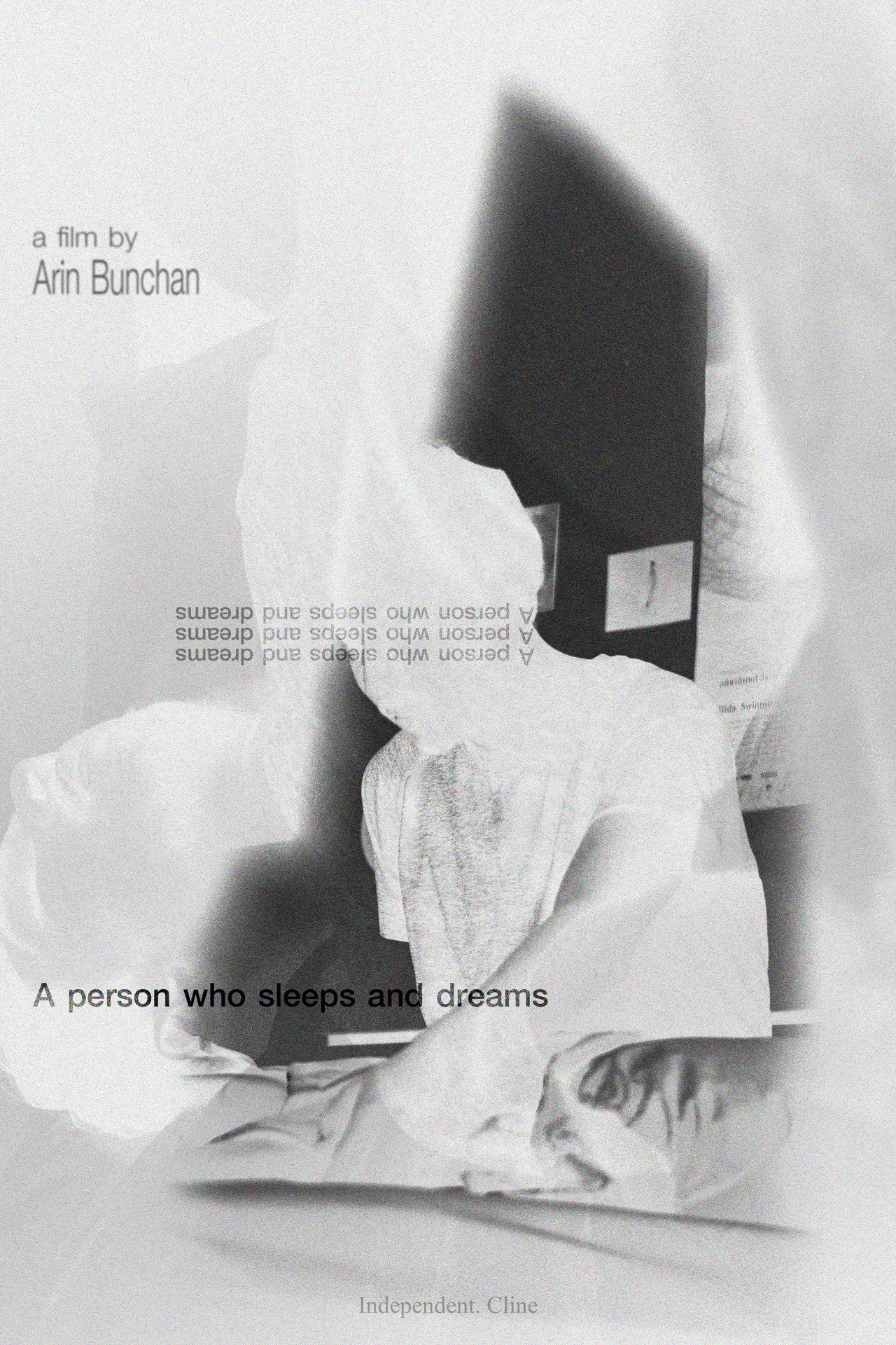 A person who sleeps and dreams filmaffisch