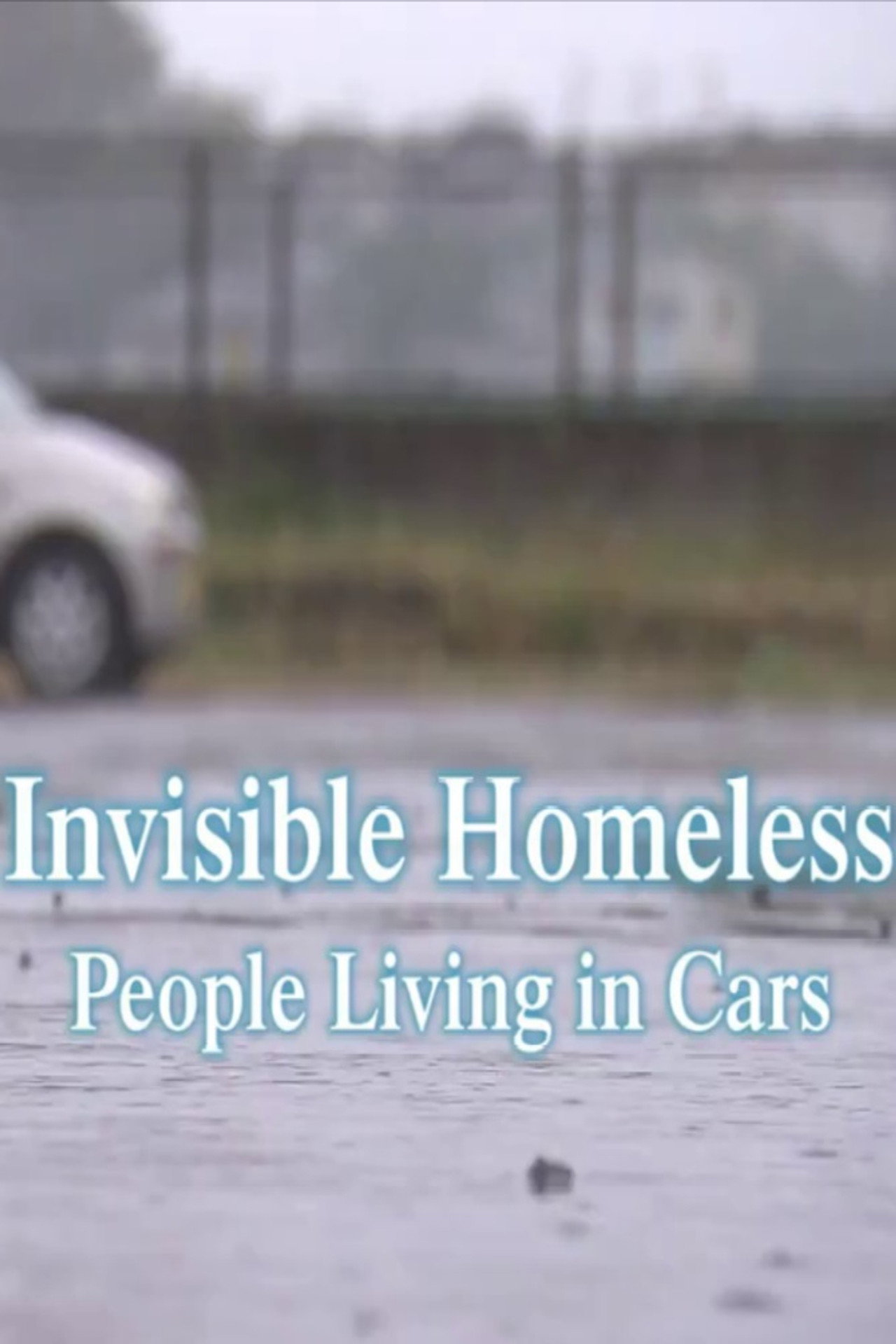 Invisible Homeless: People Living in Cars Backdrop