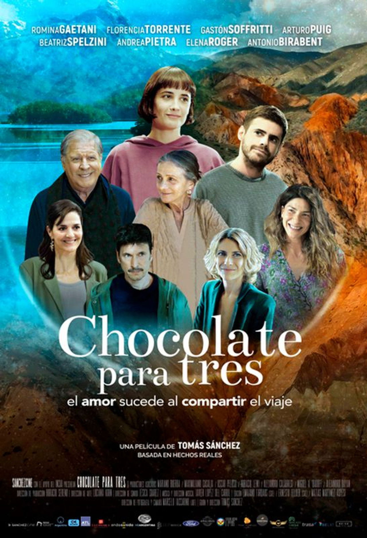 Chocolate para tres Backdrop