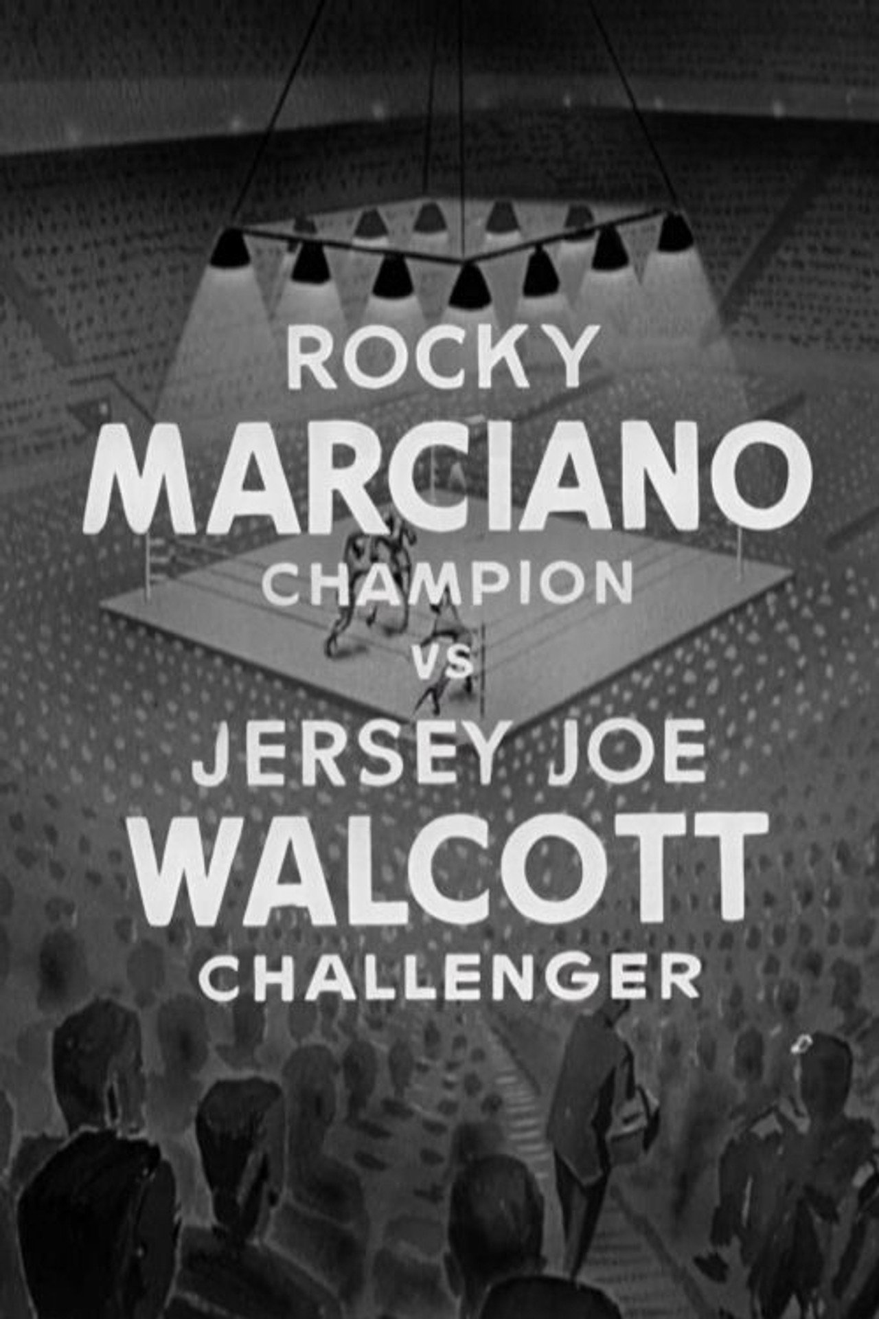 Rocky Marciano, Champion vs. Jersey Joe Walcott, Challenger Backdrop