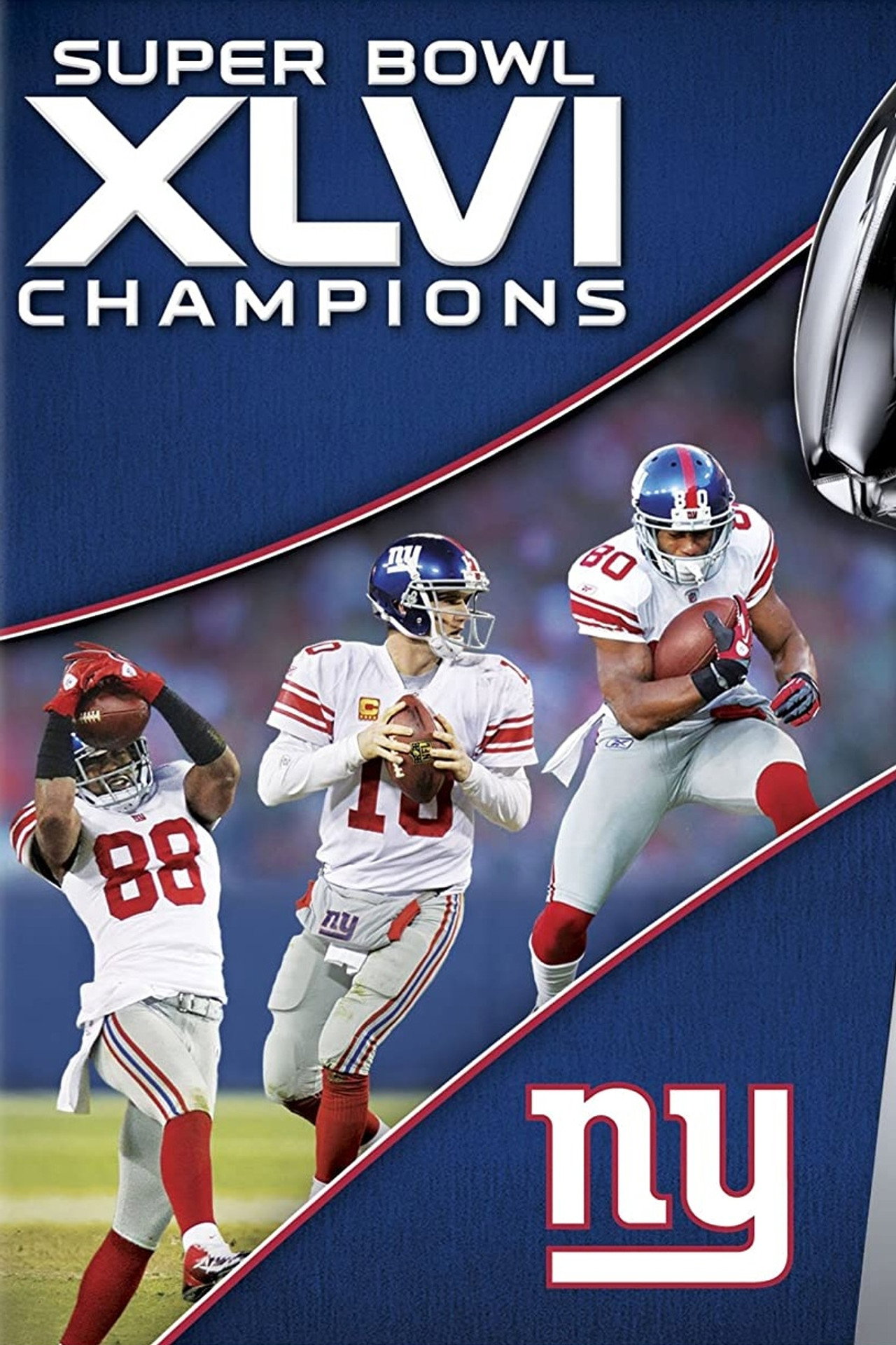 Super Bowl XLVI Champions: New York Giants filmaffisch