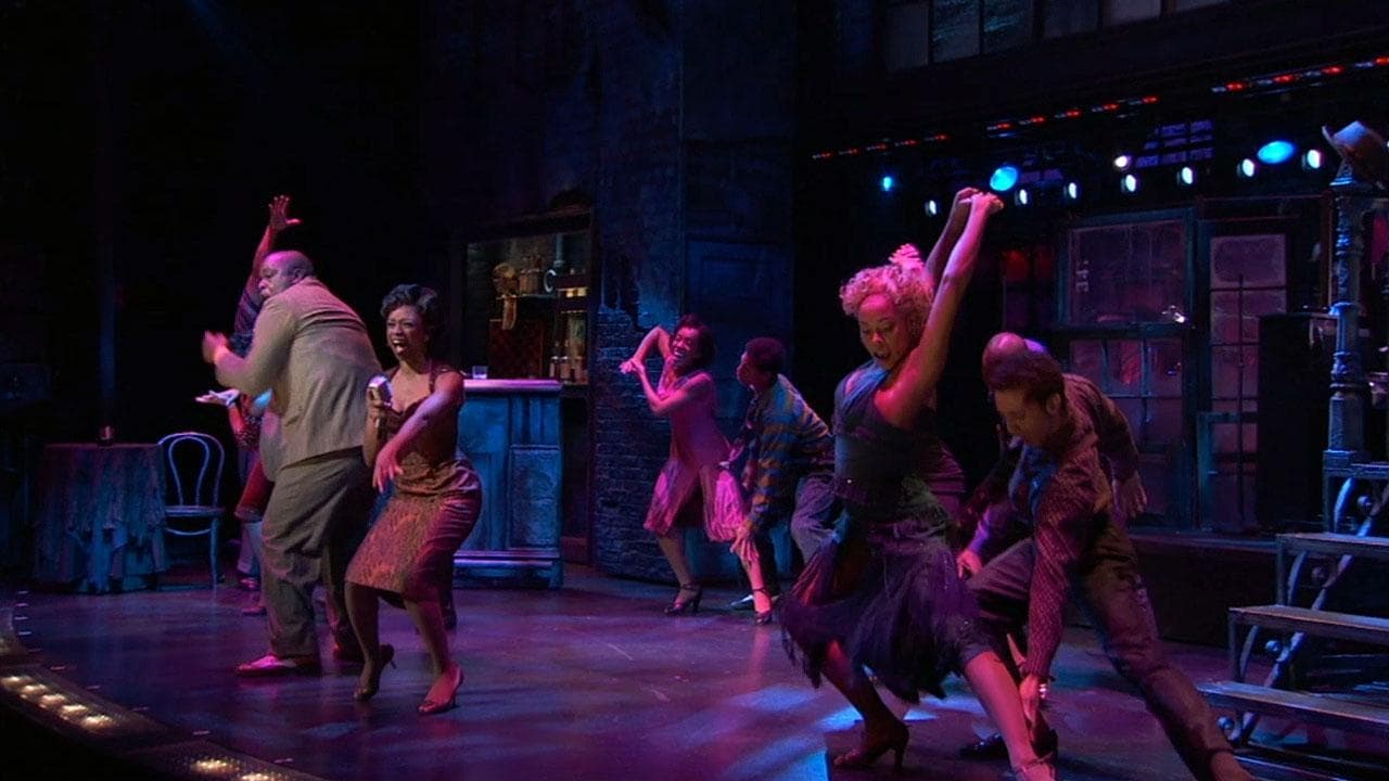 Scen från Memphis: The Broadway Musical