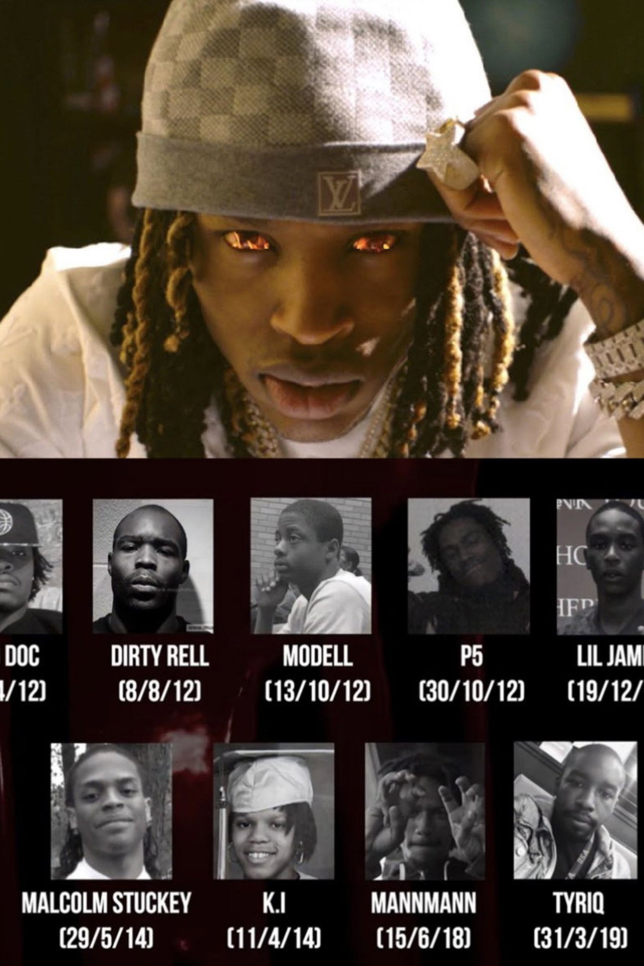 King Von: Rap's First Serial Killer filmaffisch