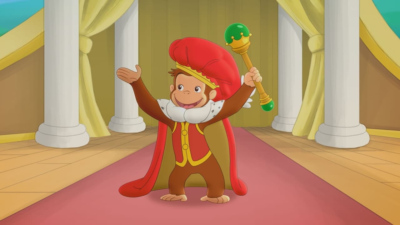 Curious George: Royal Monkey Backdrop Image