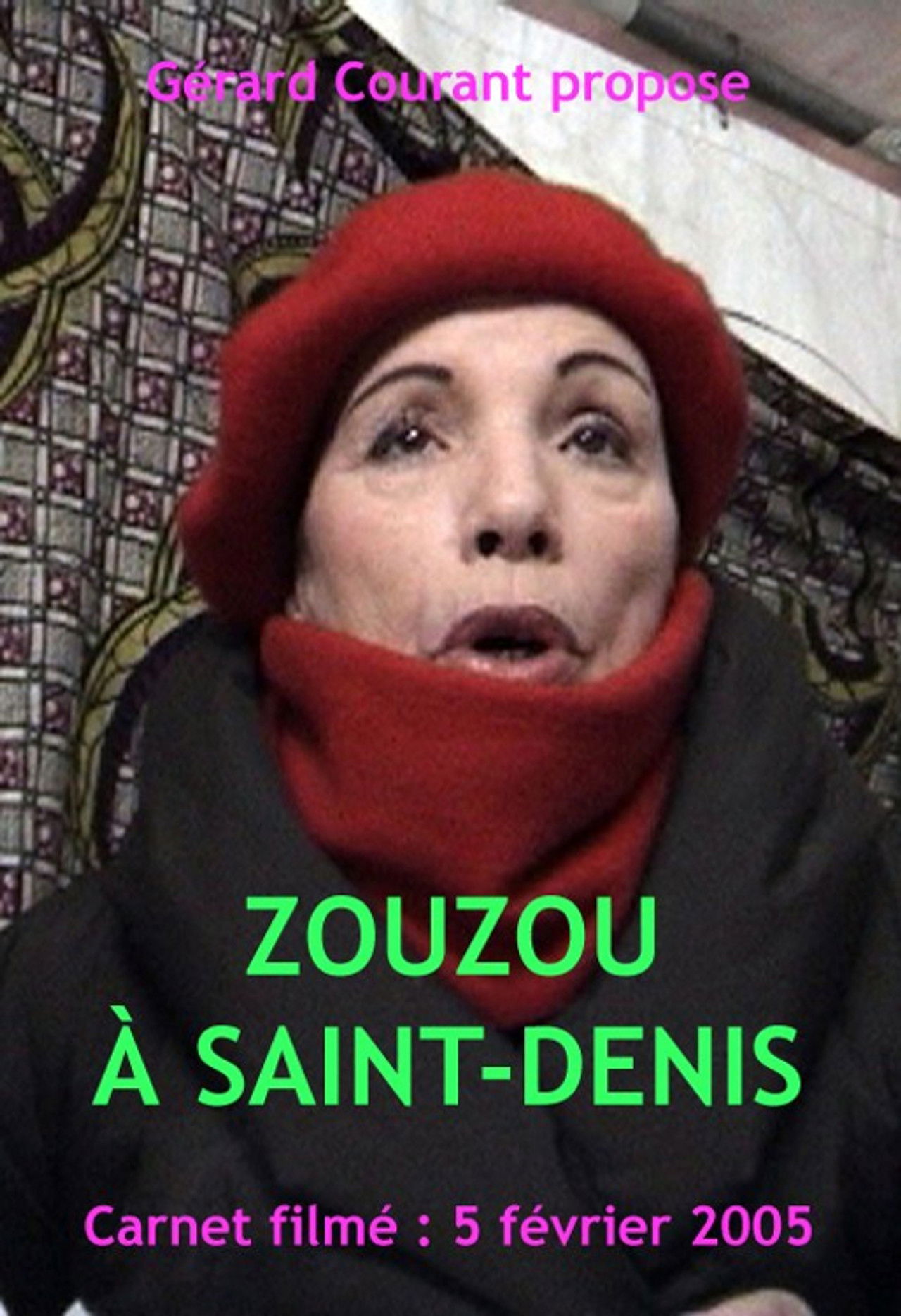 Zouzou à Saint-Denis Backdrop