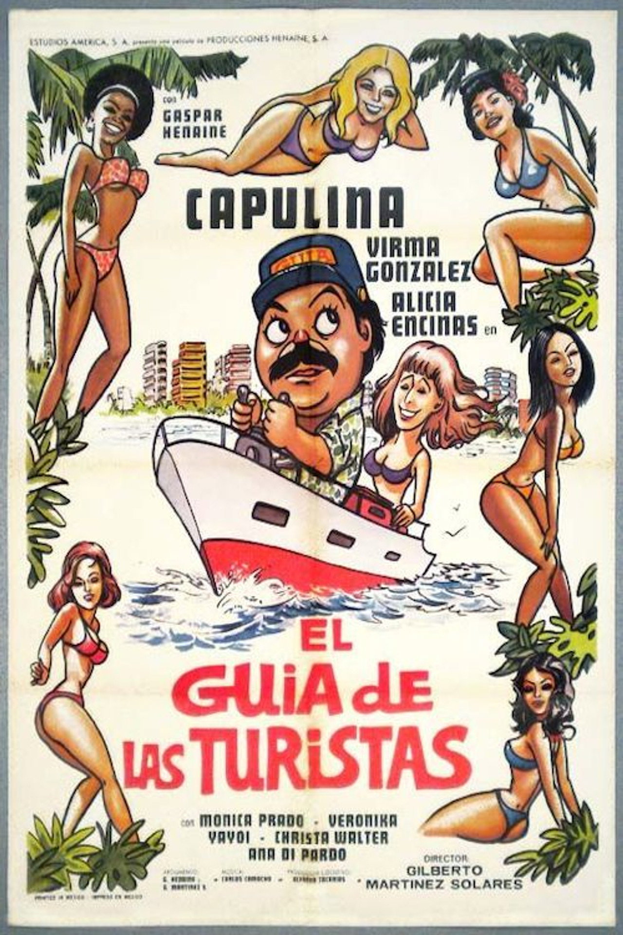 El guía de las turistas filmaffisch
