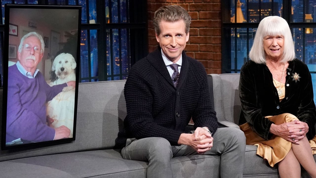 Late Night with Seth Meyers - Season 10 Episode 31 : Hilary, Larry and Josh Meyers