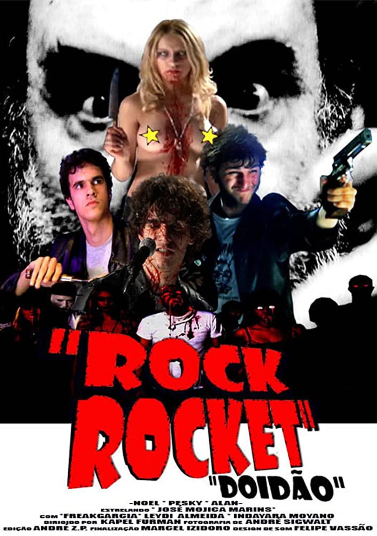 Rock Rocket: Doidão Backdrop