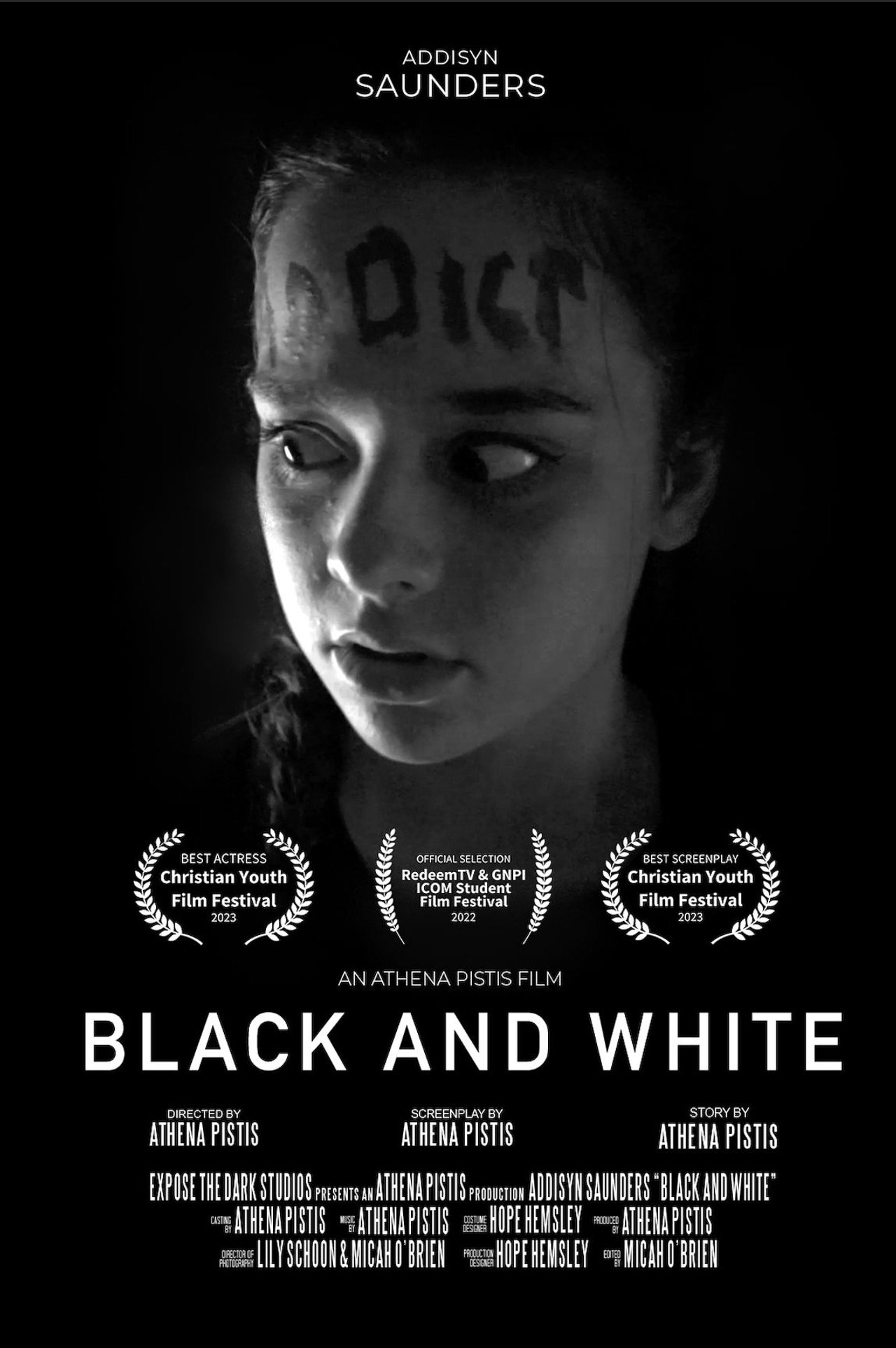 Black and White filmaffisch