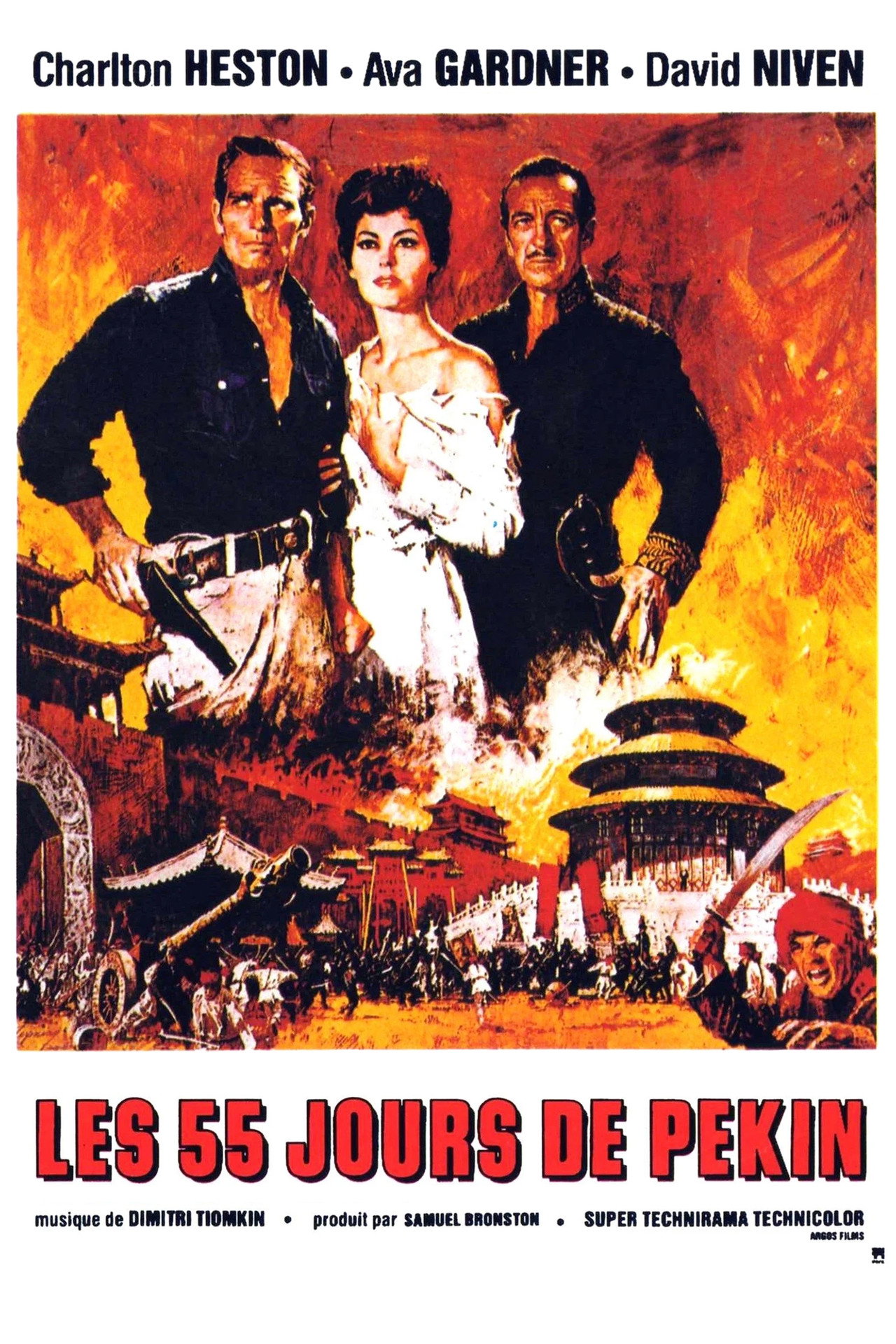 Les 55 Jours de Pékin poster