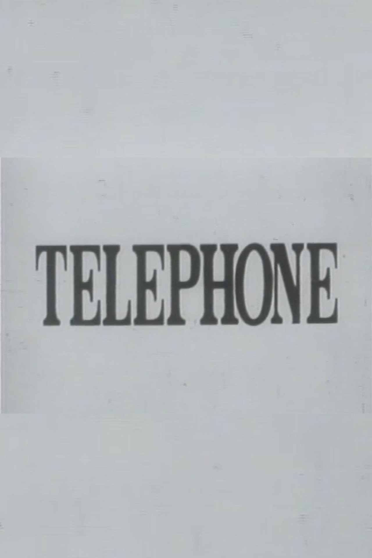 Telephone filmaffisch