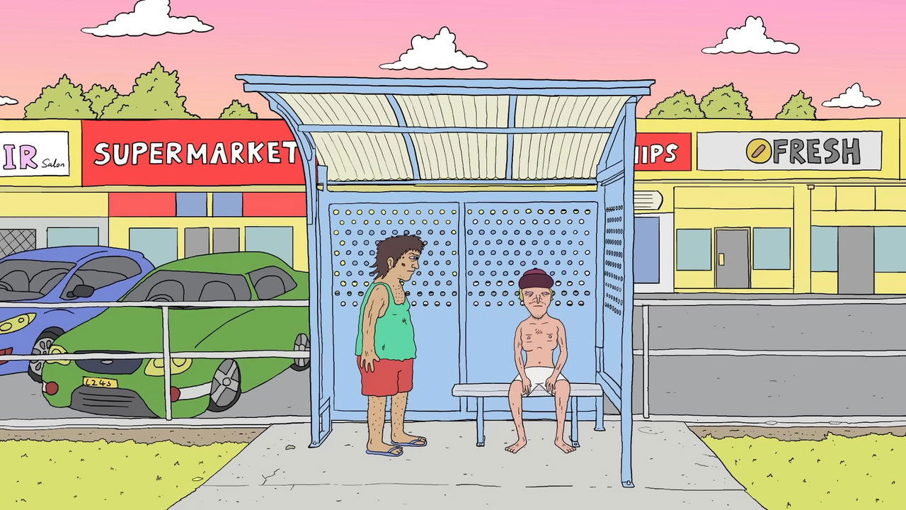 Damo at the Bus Stop