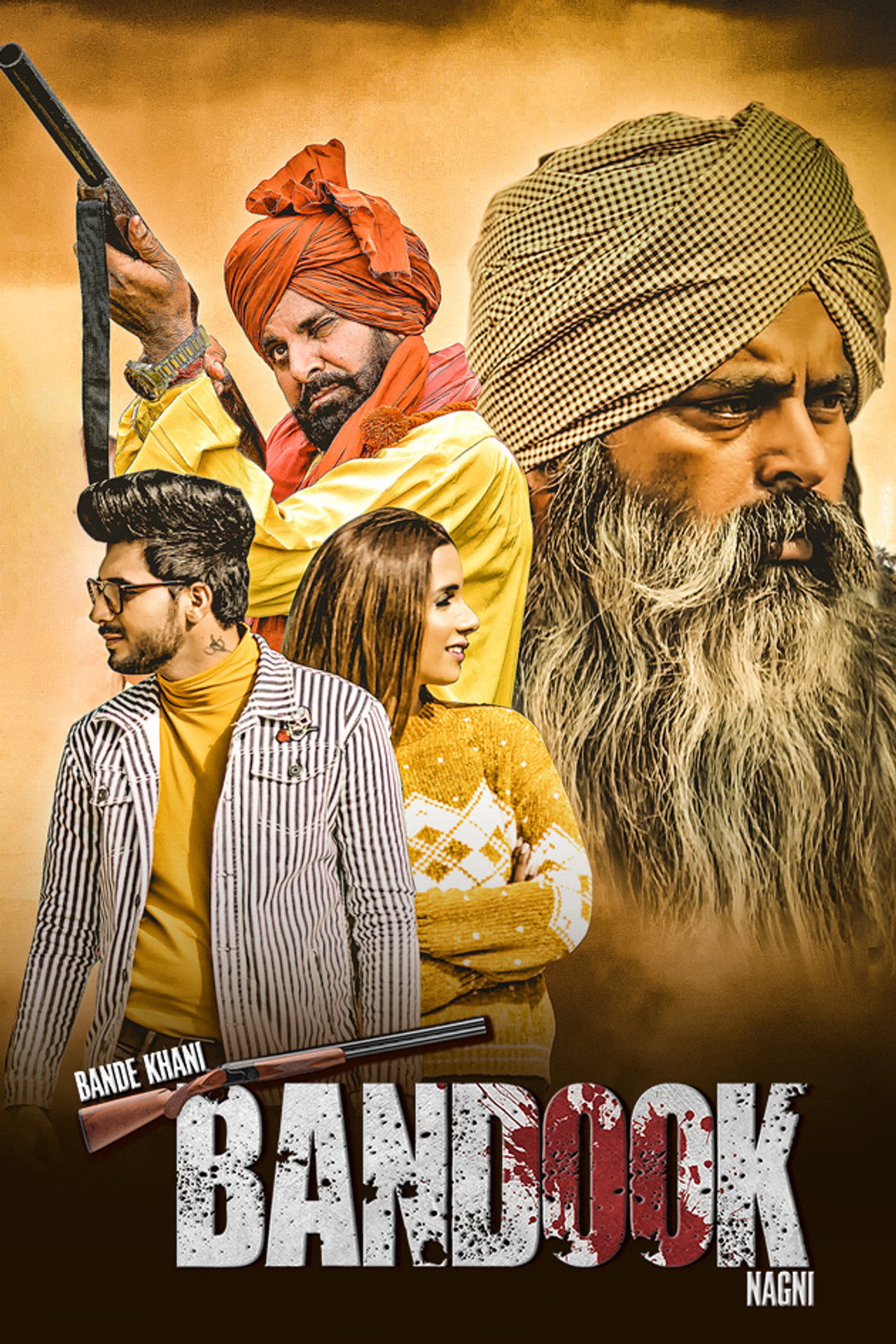 Bande Khani Bandook Nagni filmaffisch