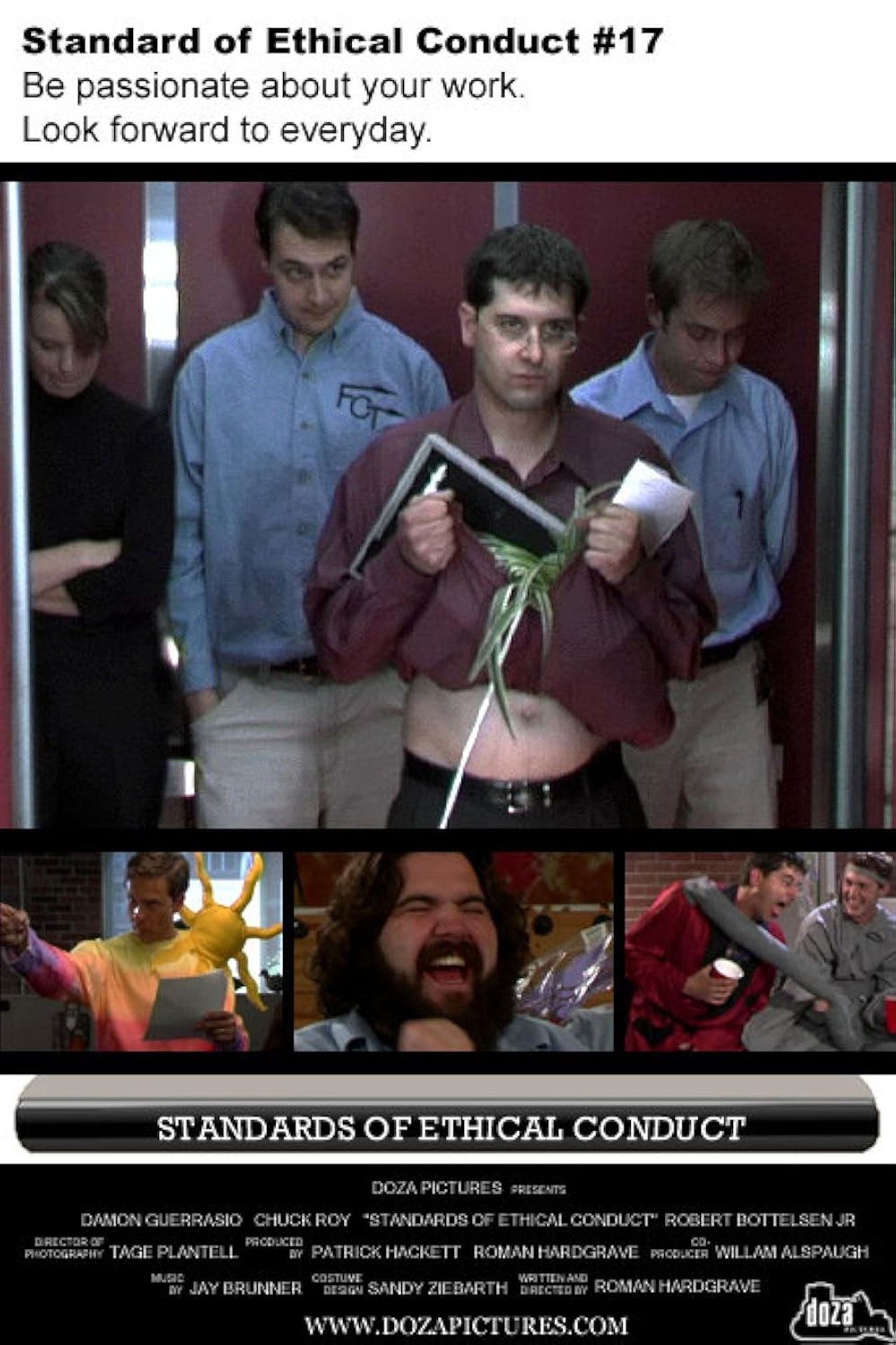 Standards of Ethical Conduct Backdrop