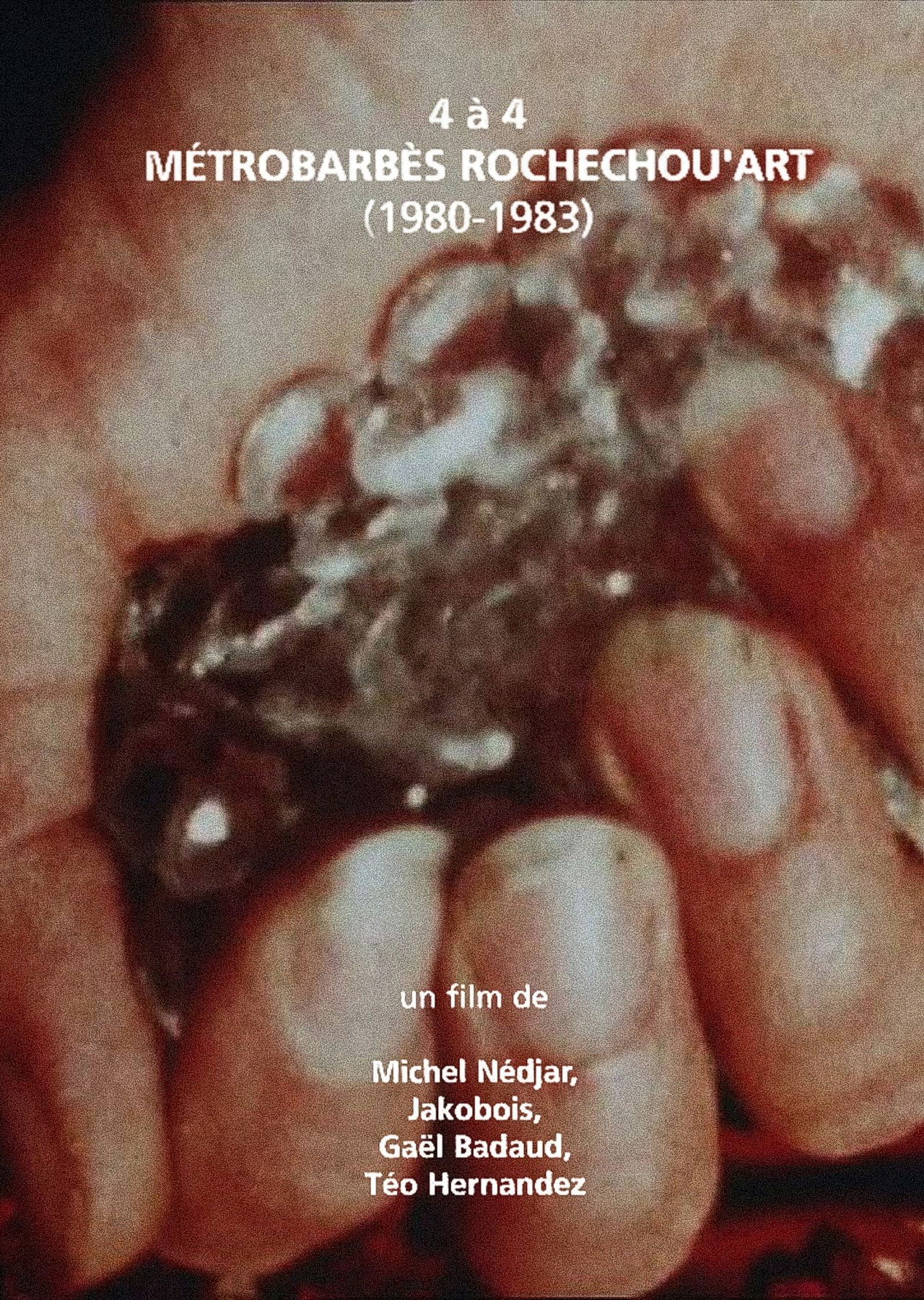 4 à 4 Métro-Barbès-Rochechou-Art Backdrop