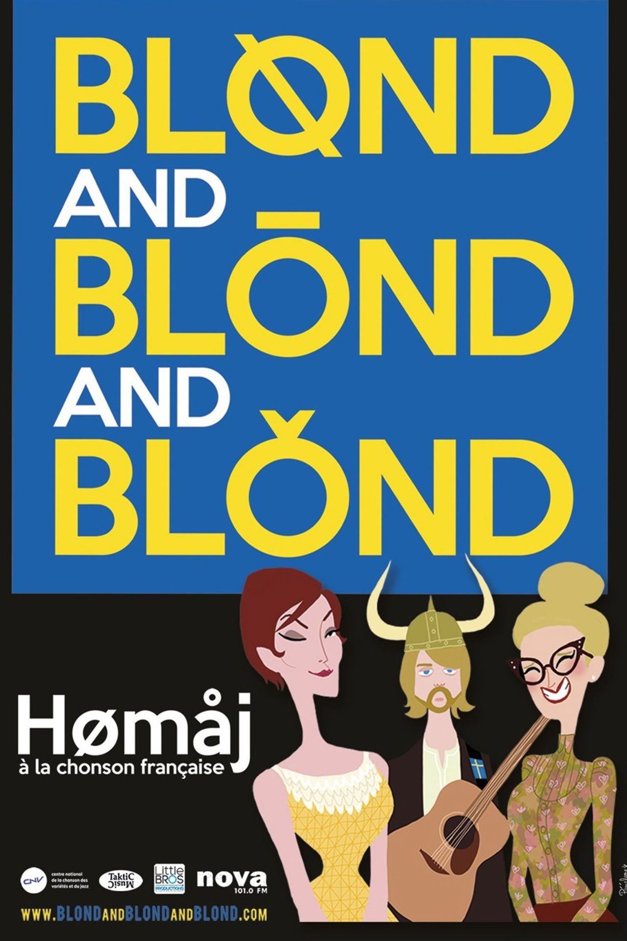 Blond and Blond and Blond – Homaj à la chanson Française Backdrop