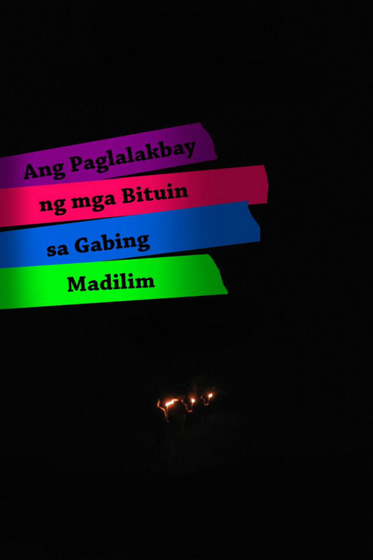 Ang Paglalakbay ng mga Bituin sa Gabing Madilim filmaffisch