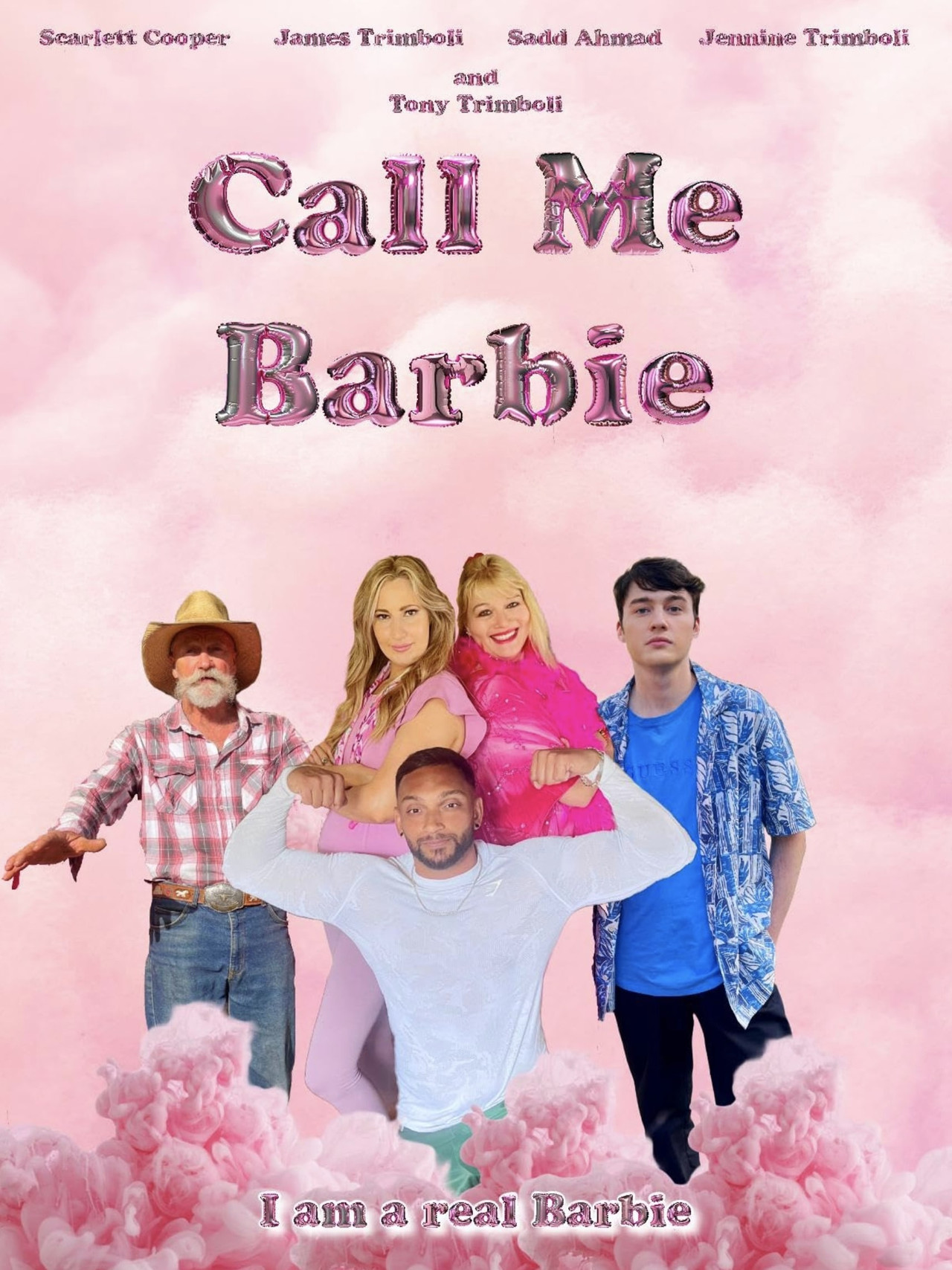 Call Me Barbie Backdrop